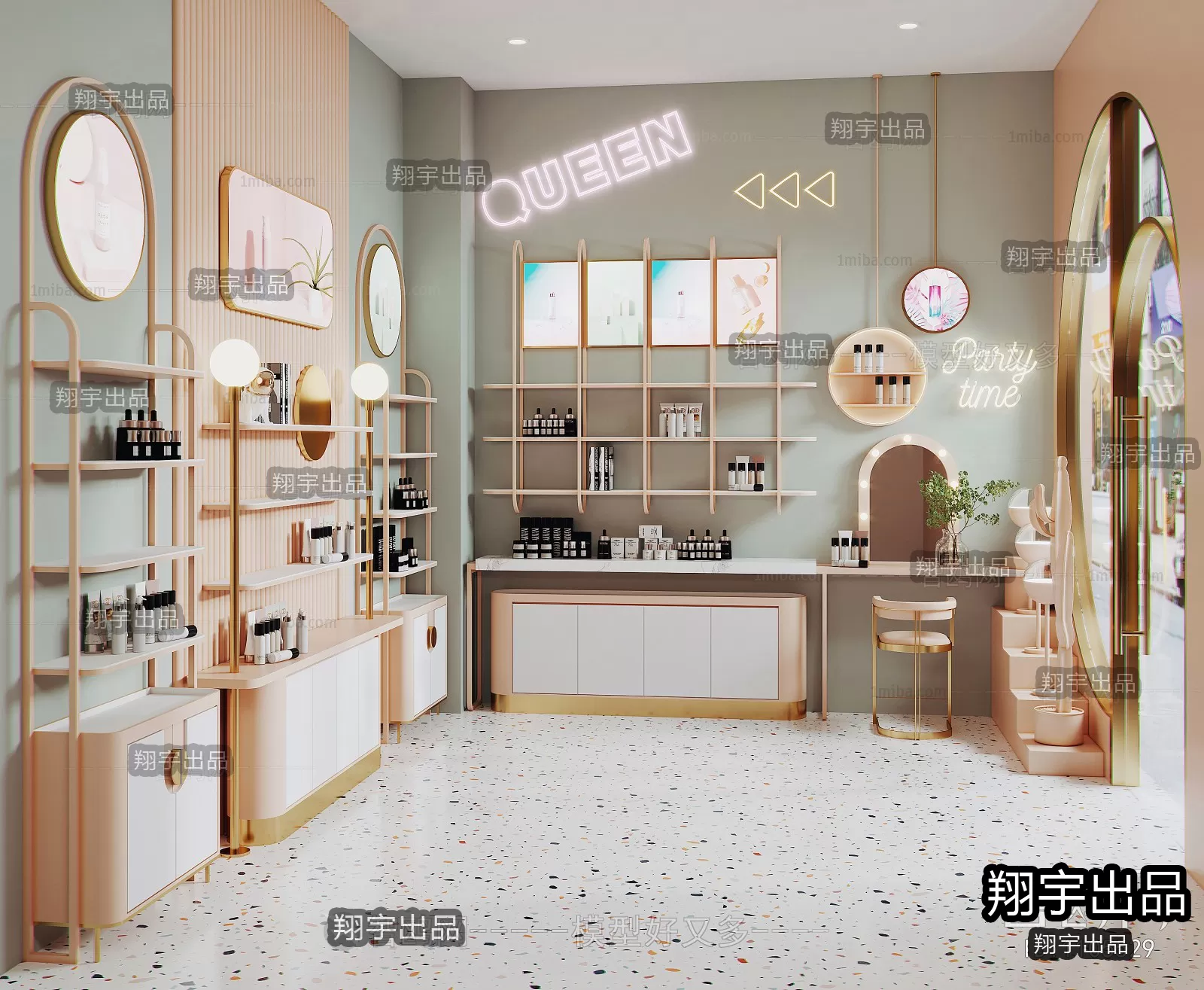 COSMETIC – 3D SCENES – VRAY RENDER – 011