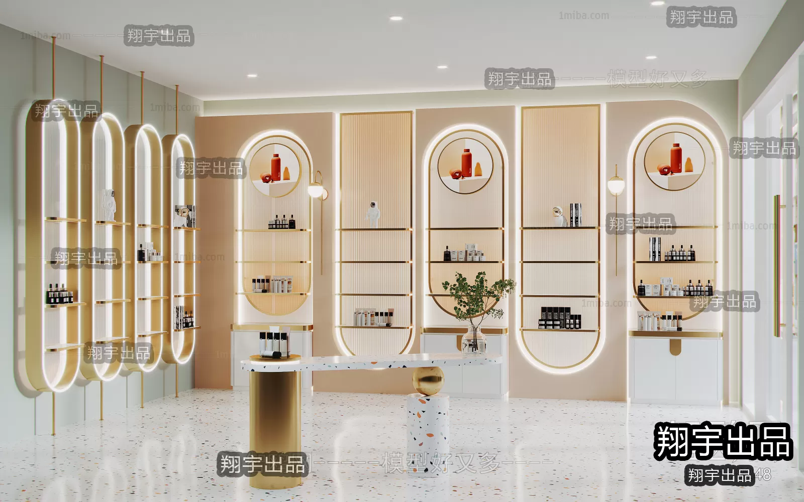 COSMETIC – 3D SCENES – VRAY RENDER – 012