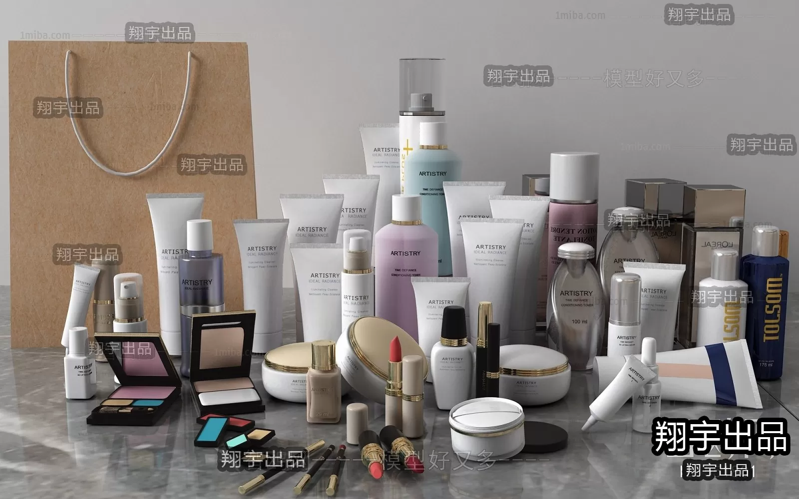 COSMETIC – 3D SCENES – VRAY RENDER – 022