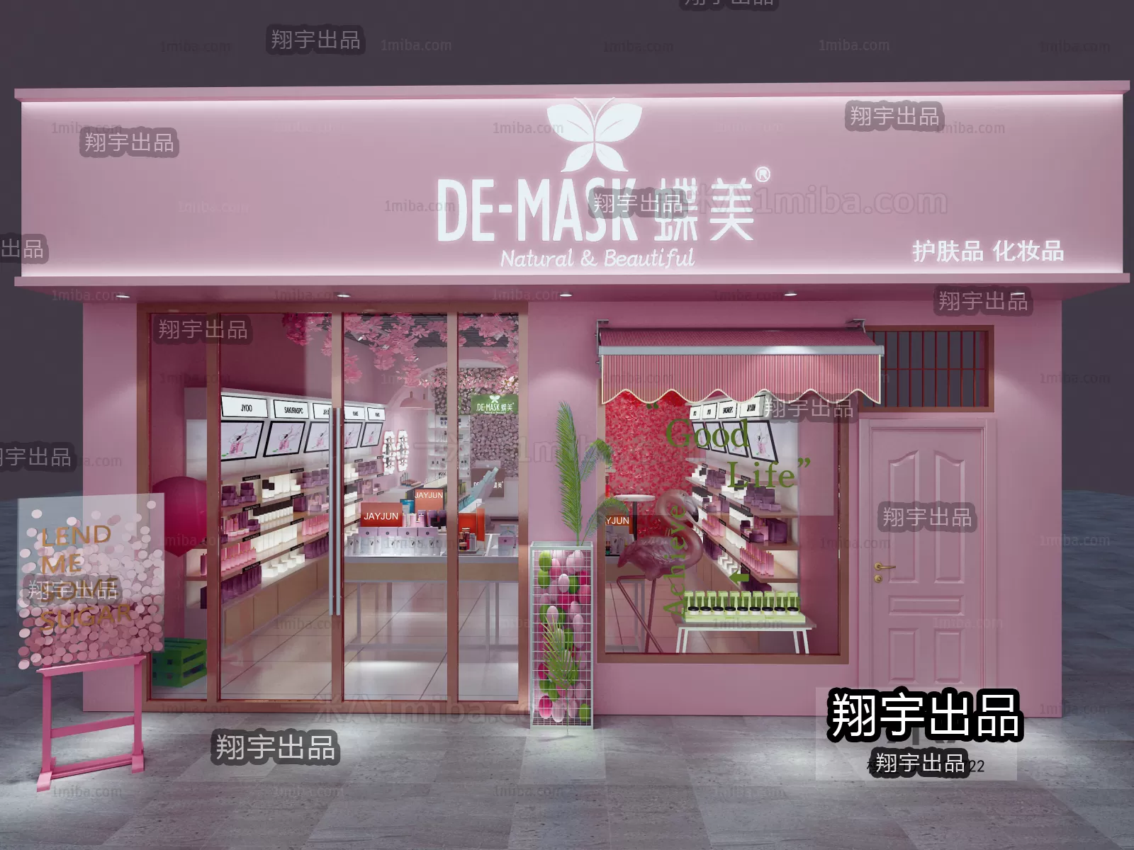 COSMETIC – 3D SCENES – VRAY RENDER – 032