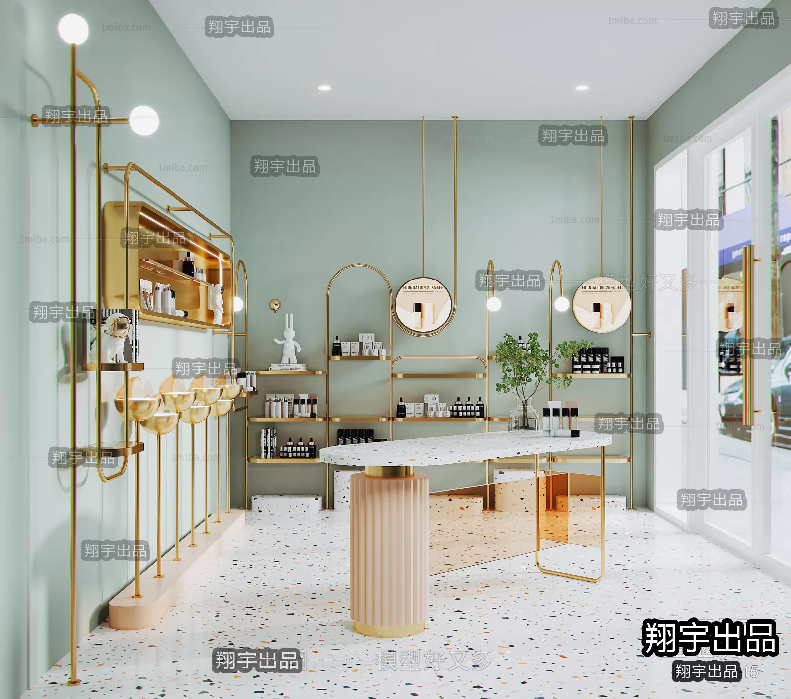 COSMETIC – 3D SCENES – VRAY RENDER – 036