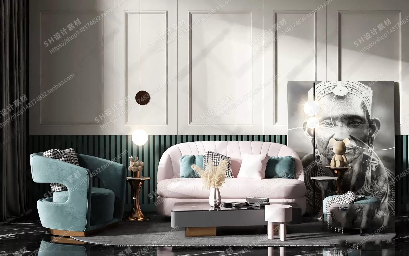 Modern Sofa – 3D Models – 0006