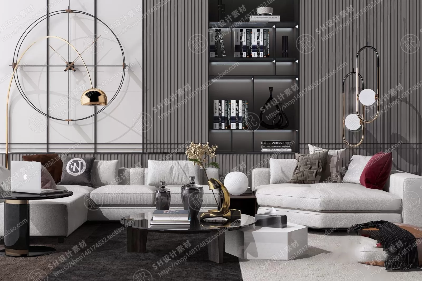 Modern Sofa – 3D Models – 0027