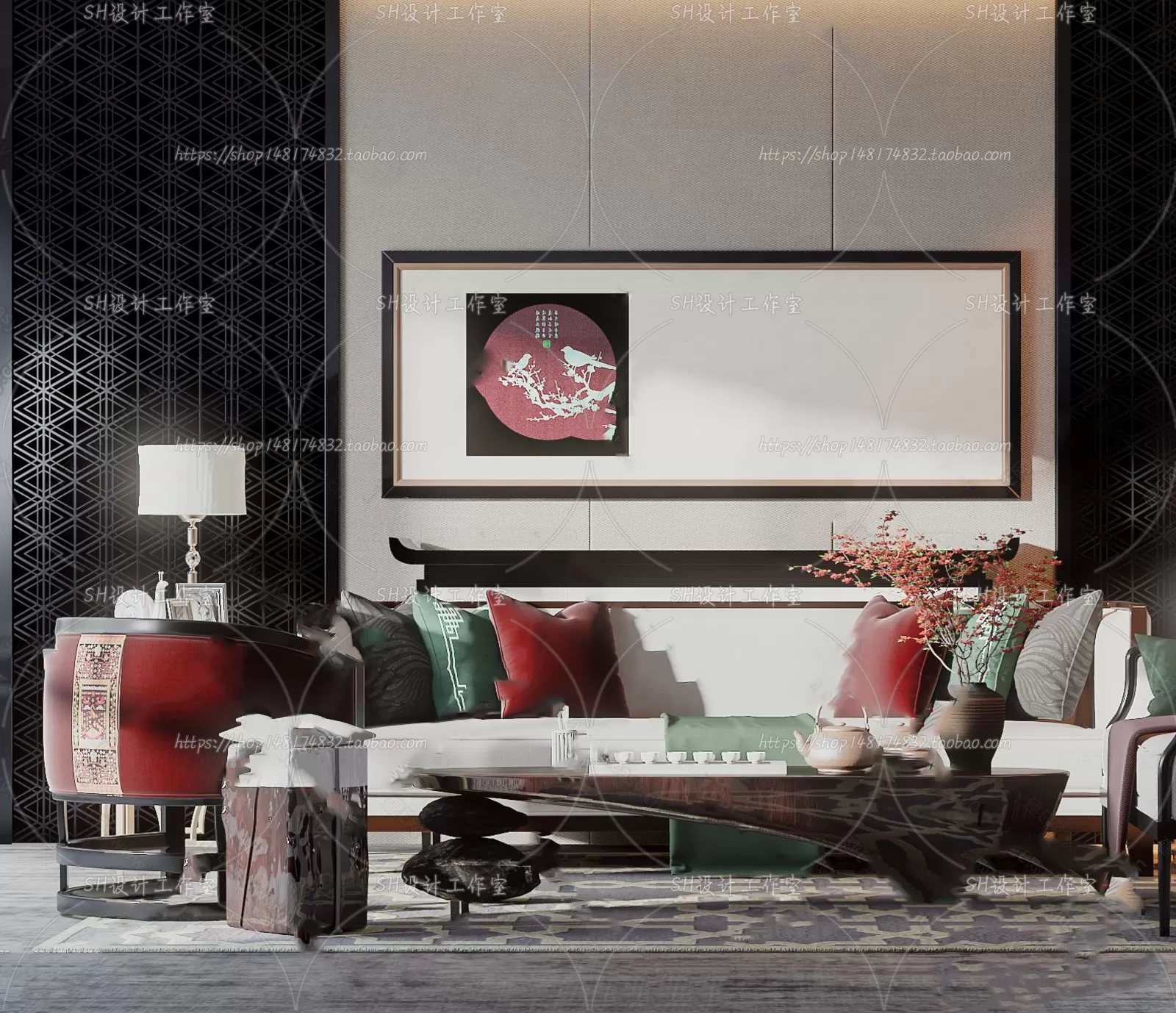 Modern Sofa – 3D Models – 0083