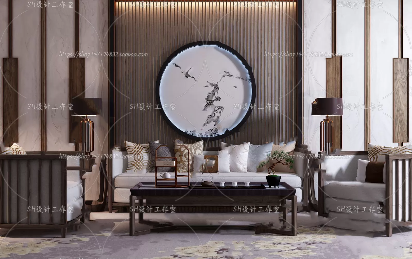 Modern Sofa – 3D Models – 0094