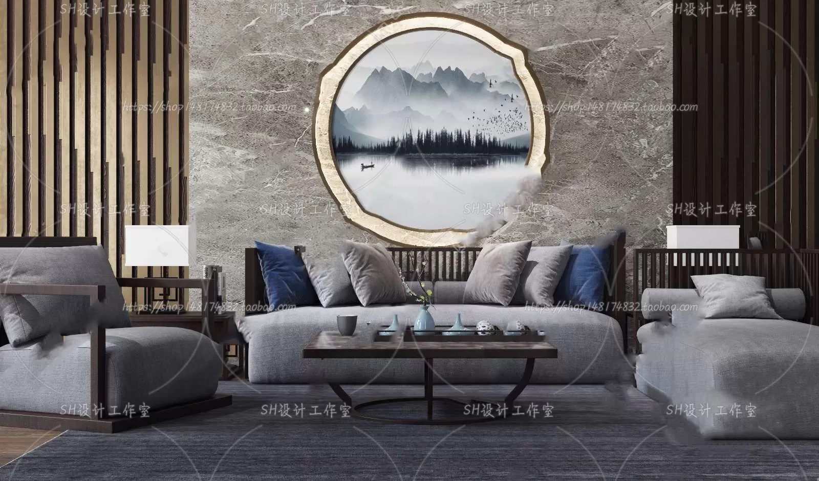 Modern Sofa – 3D Models – 0096