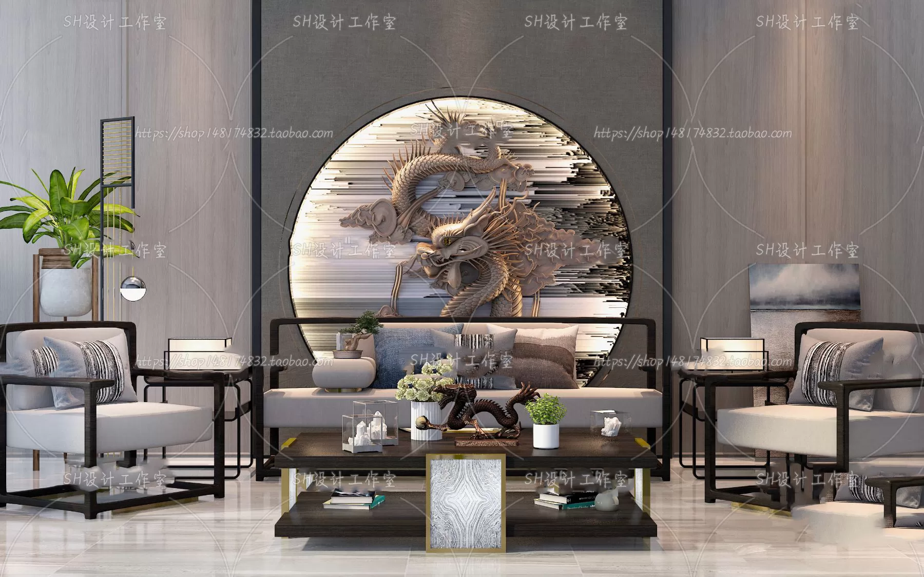 Modern Sofa – 3D Models – 0102