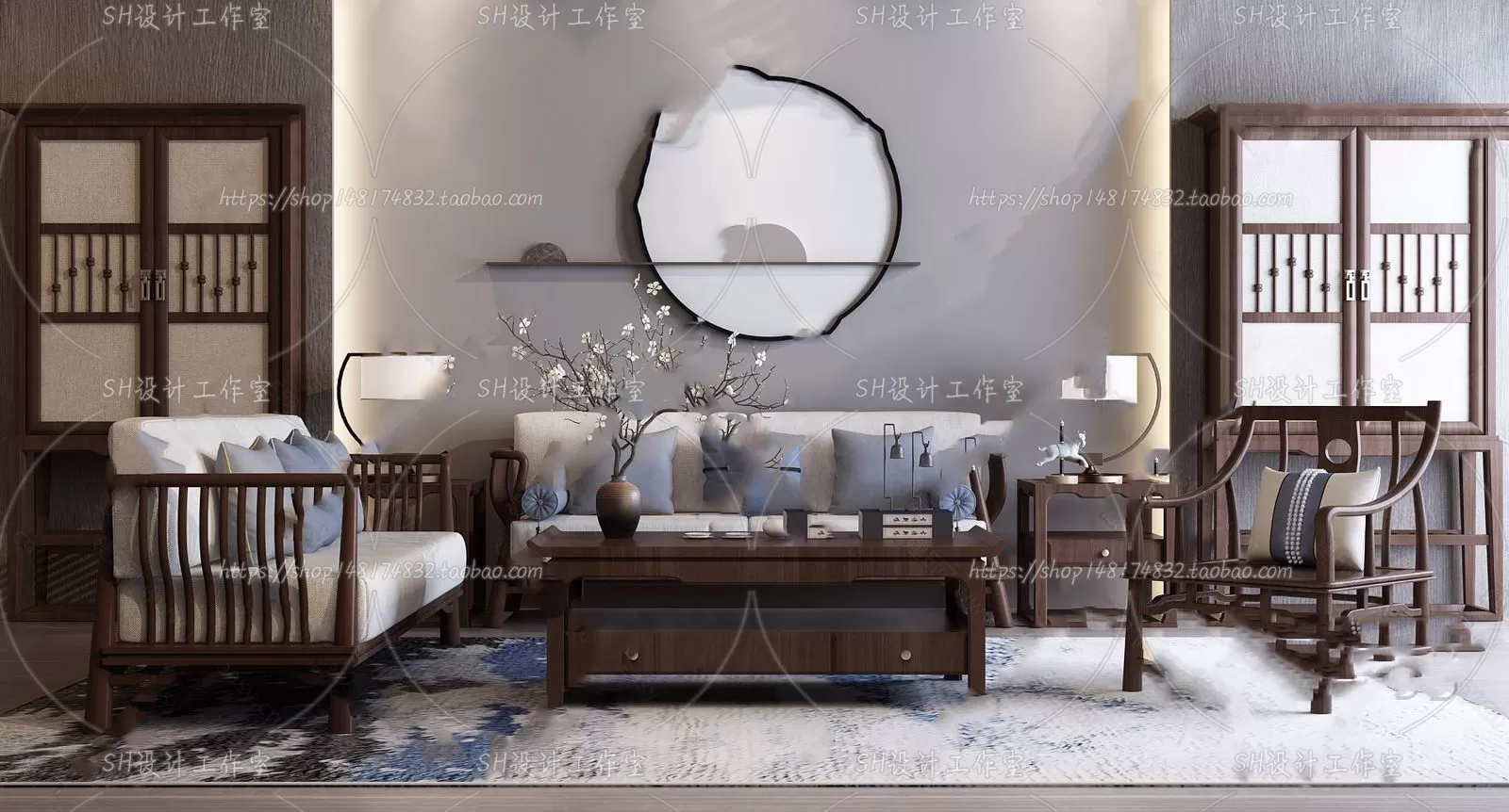 Modern Sofa – 3D Models – 0107