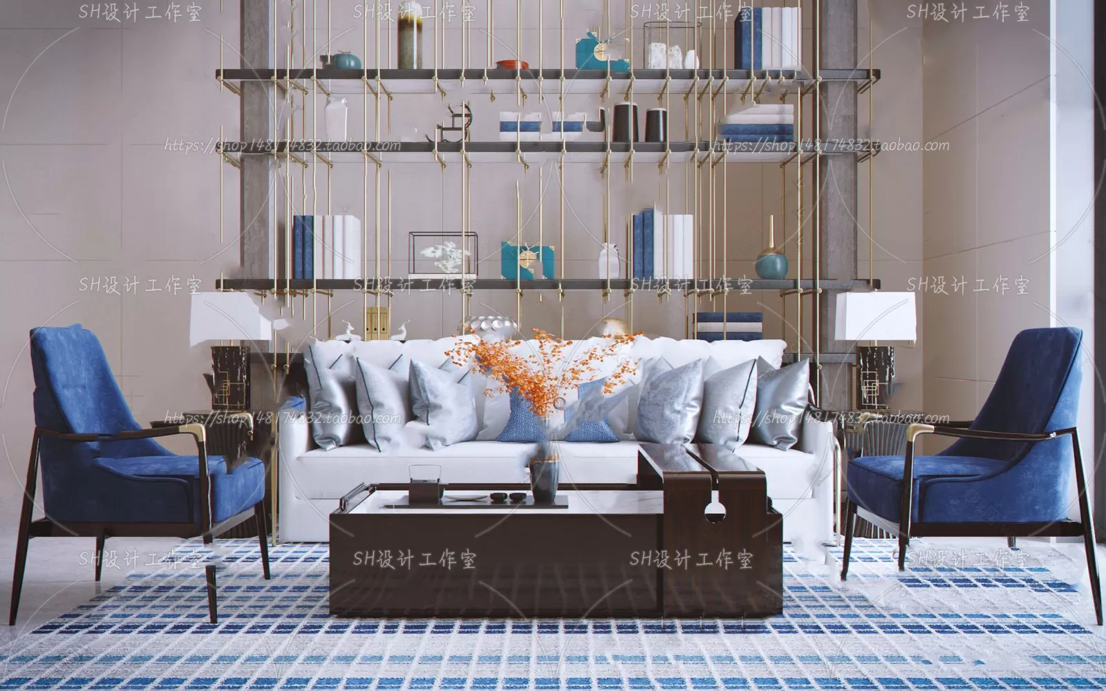 Modern Sofa – 3D Models – 0108