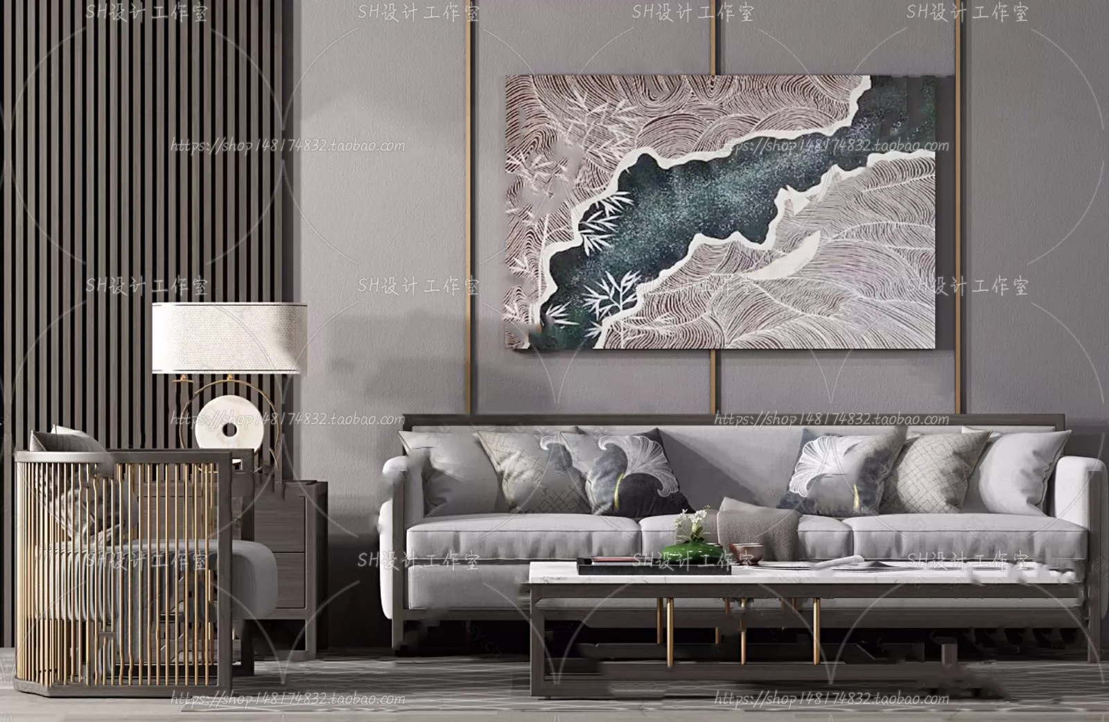 Modern Sofa – 3D Models – 0109