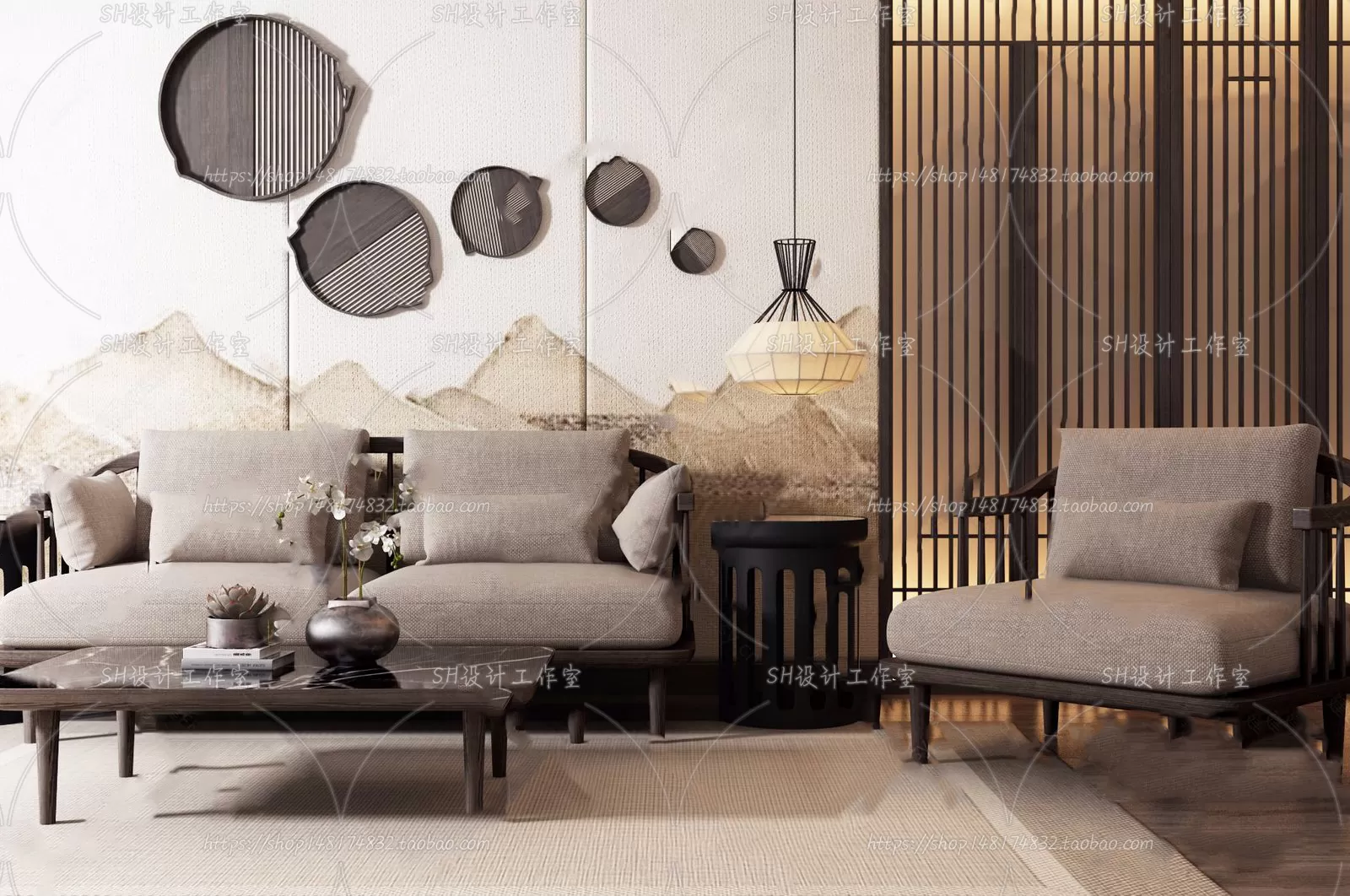 Modern Sofa – 3D Models – 0110