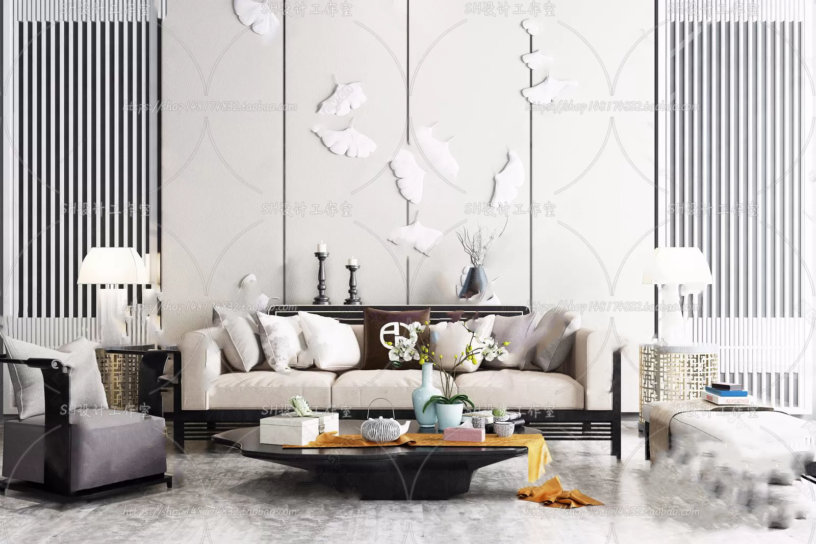 Modern Sofa – 3D Models – 0112