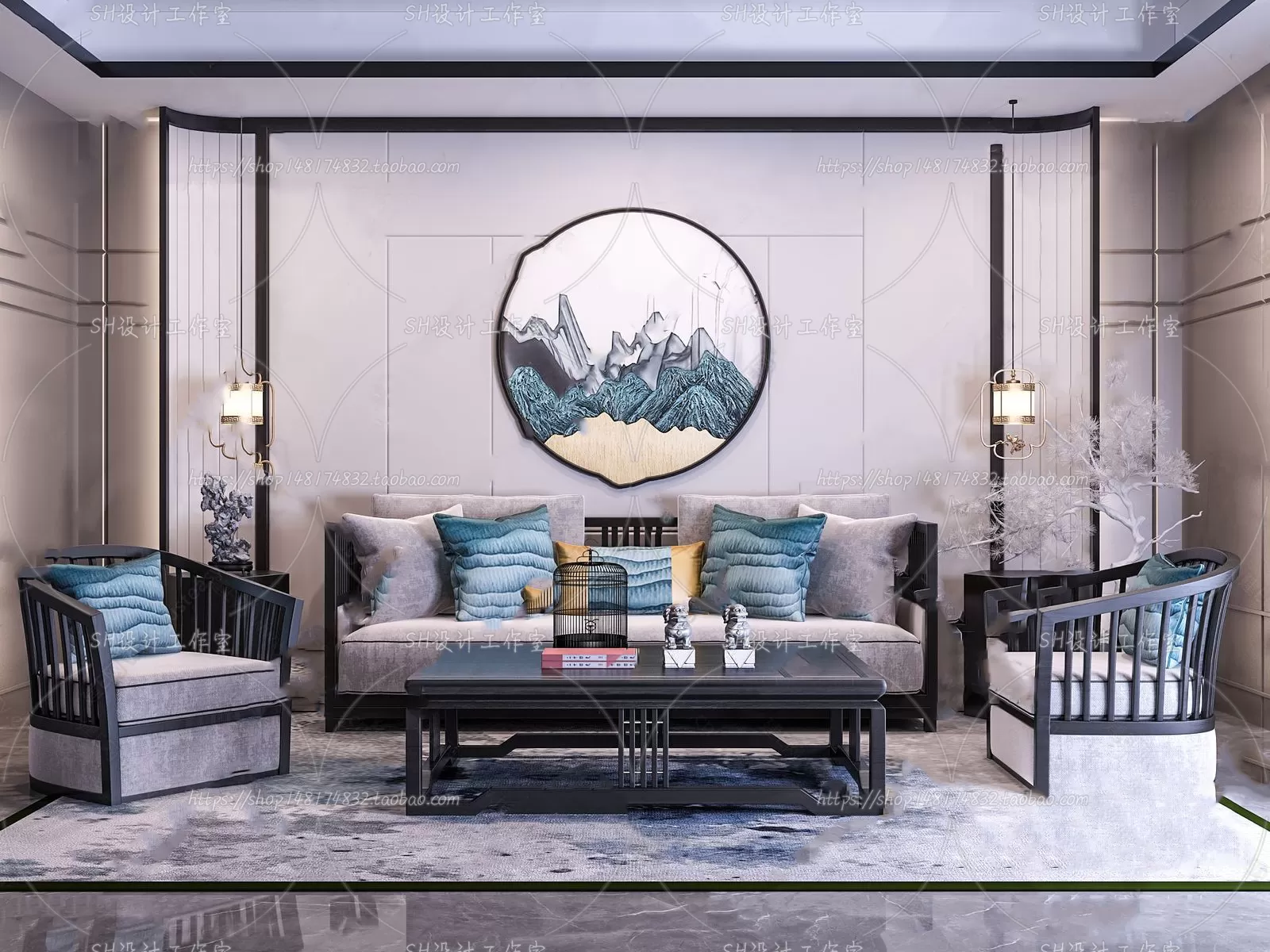 Modern Sofa – 3D Models – 0113