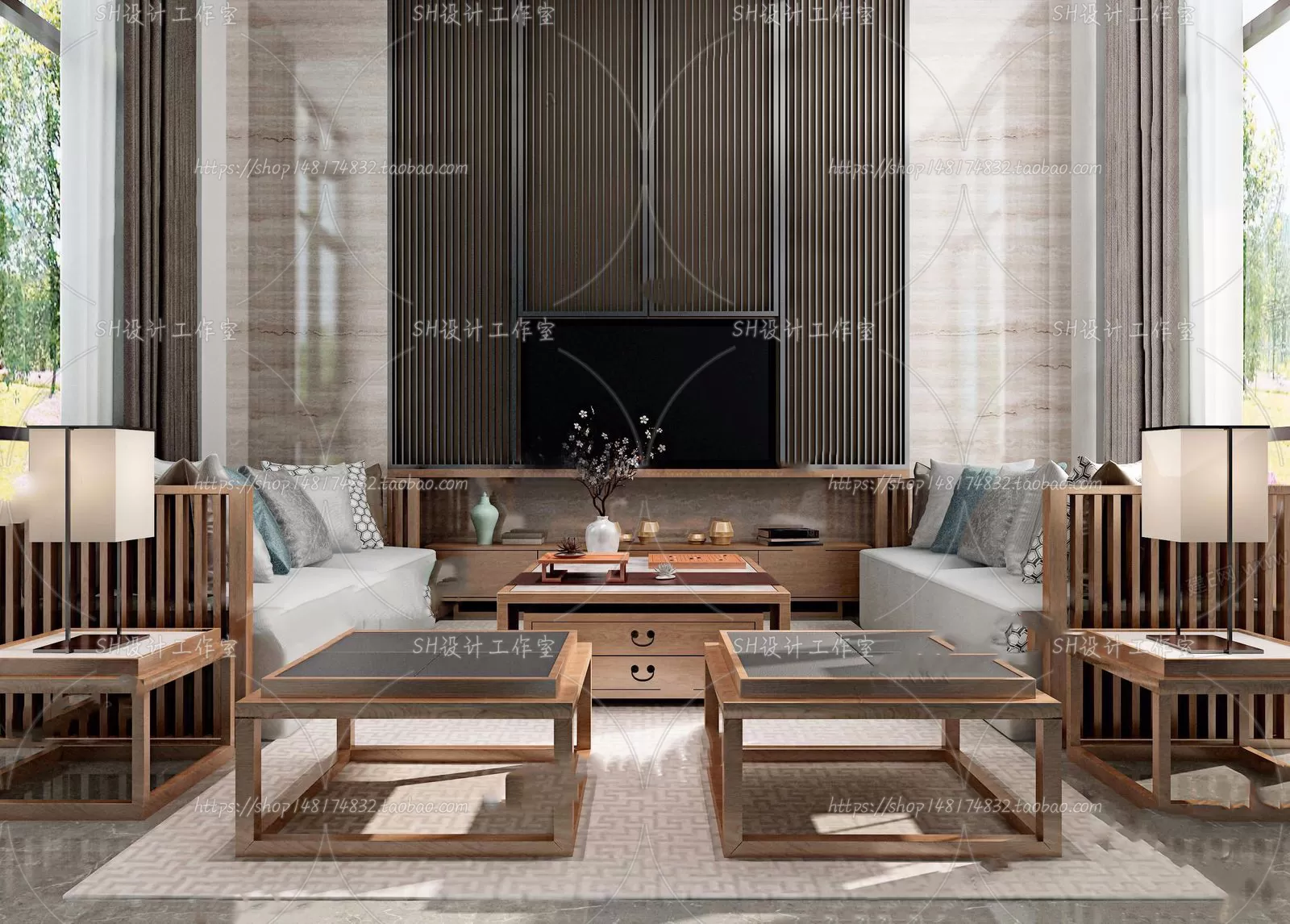 Modern Sofa – 3D Models – 0114