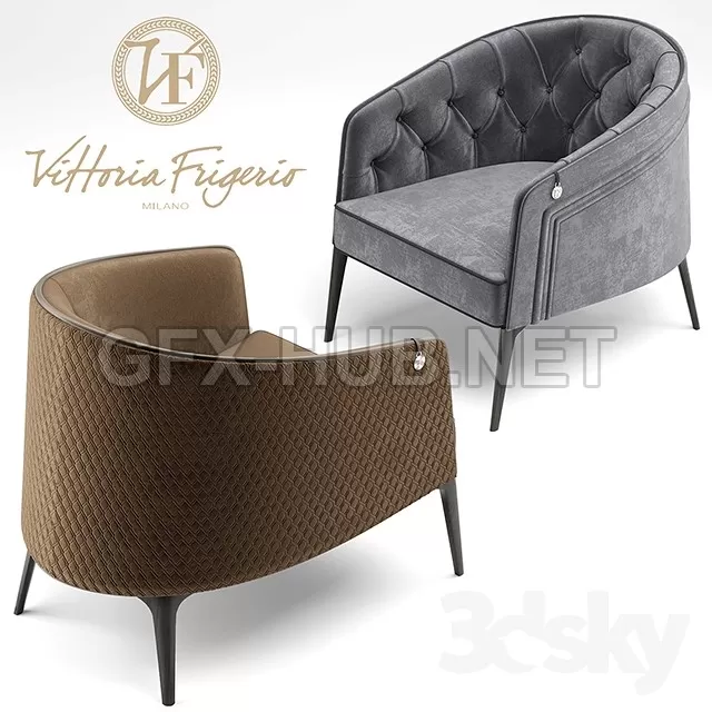 Armchairs Vittoria Frigerio descrizione – 206295
