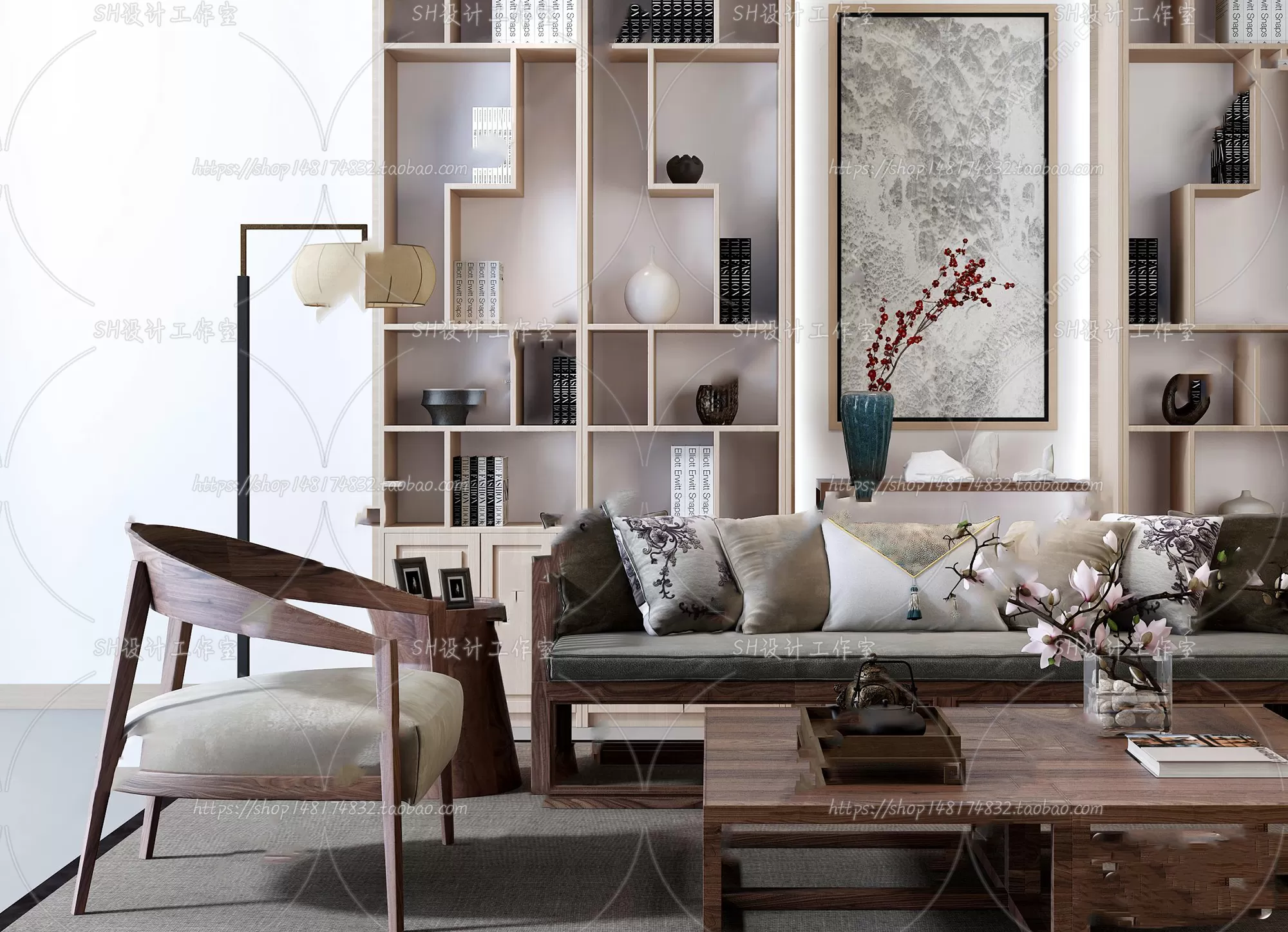 Modern Sofa – 3D Models – 0116