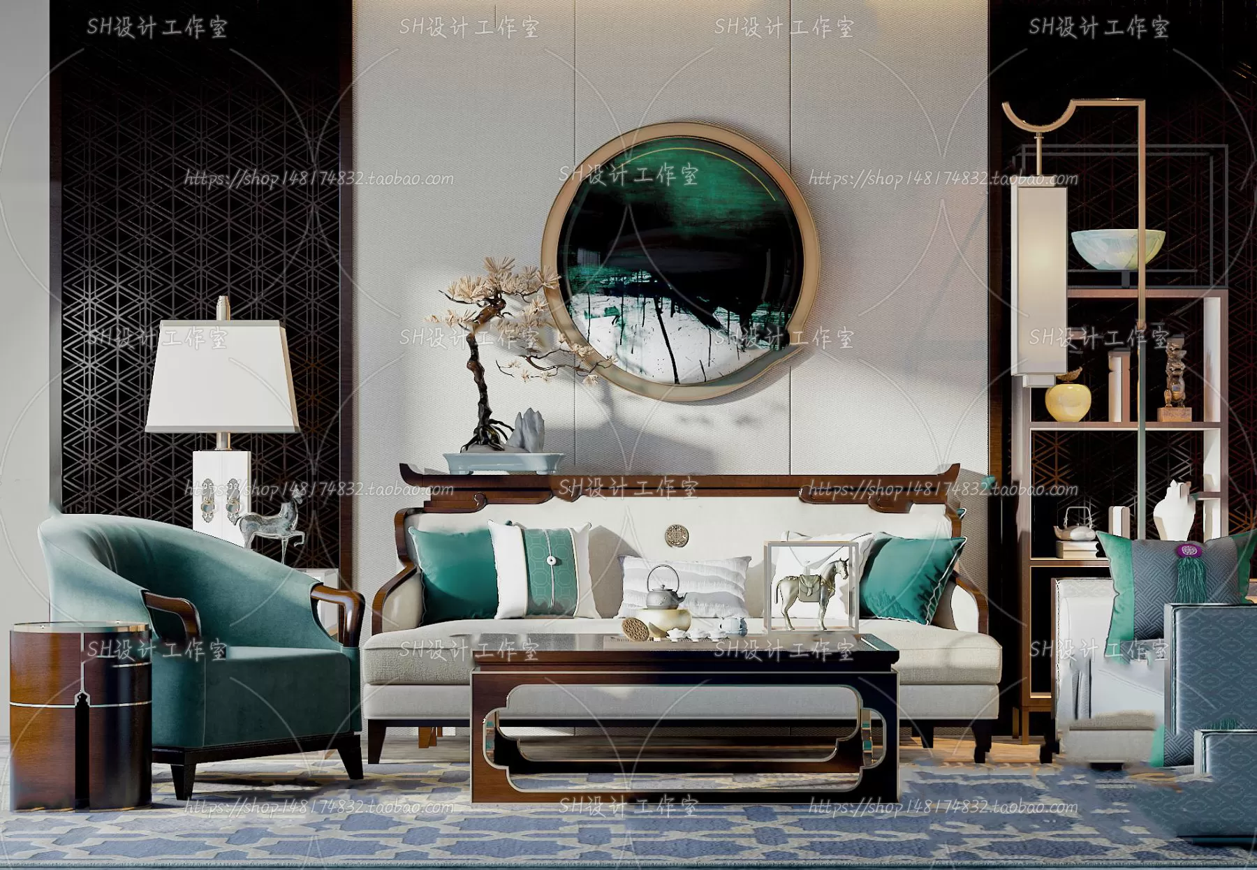 Modern Sofa – 3D Models – 0118