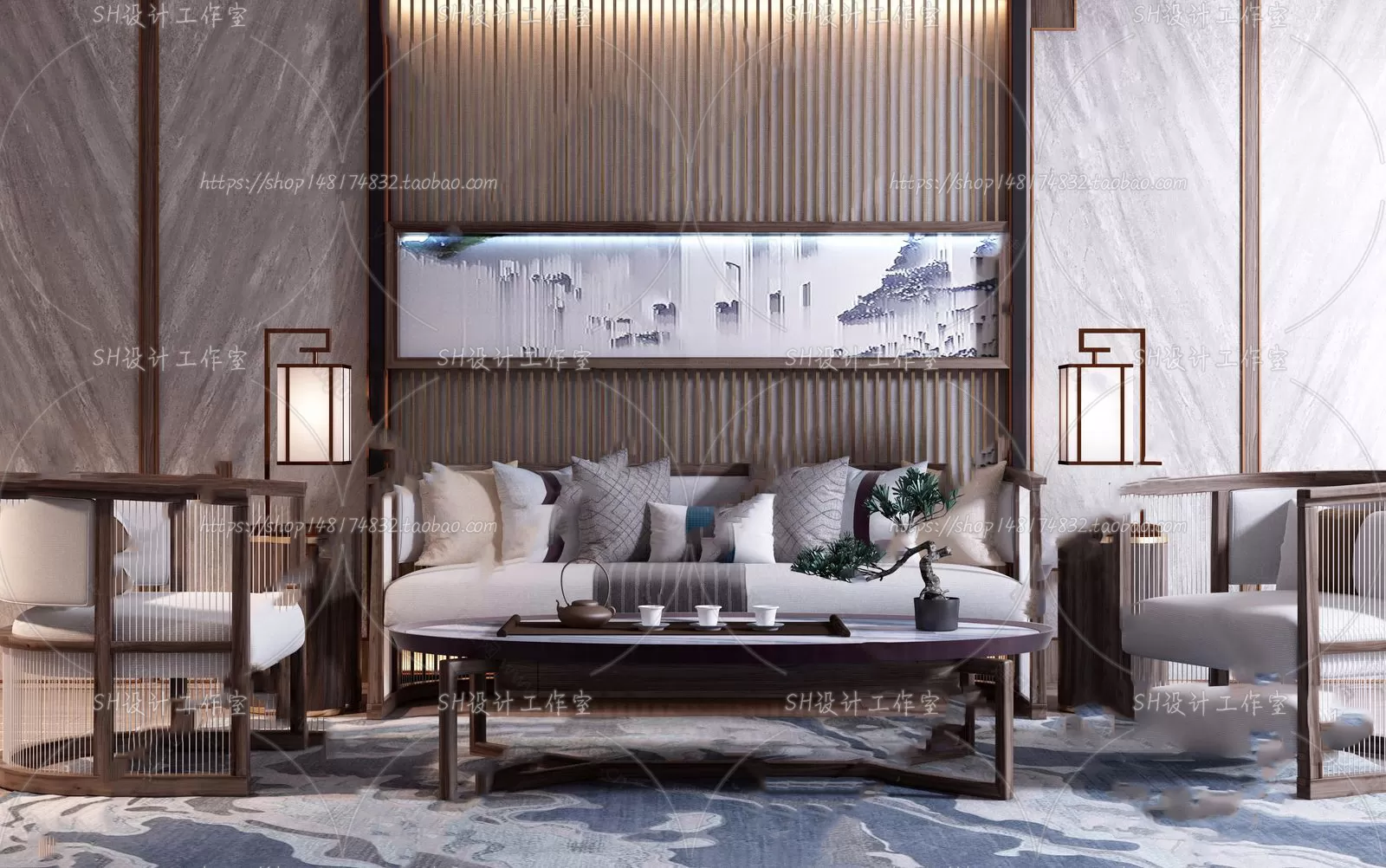 Modern Sofa – 3D Models – 0119