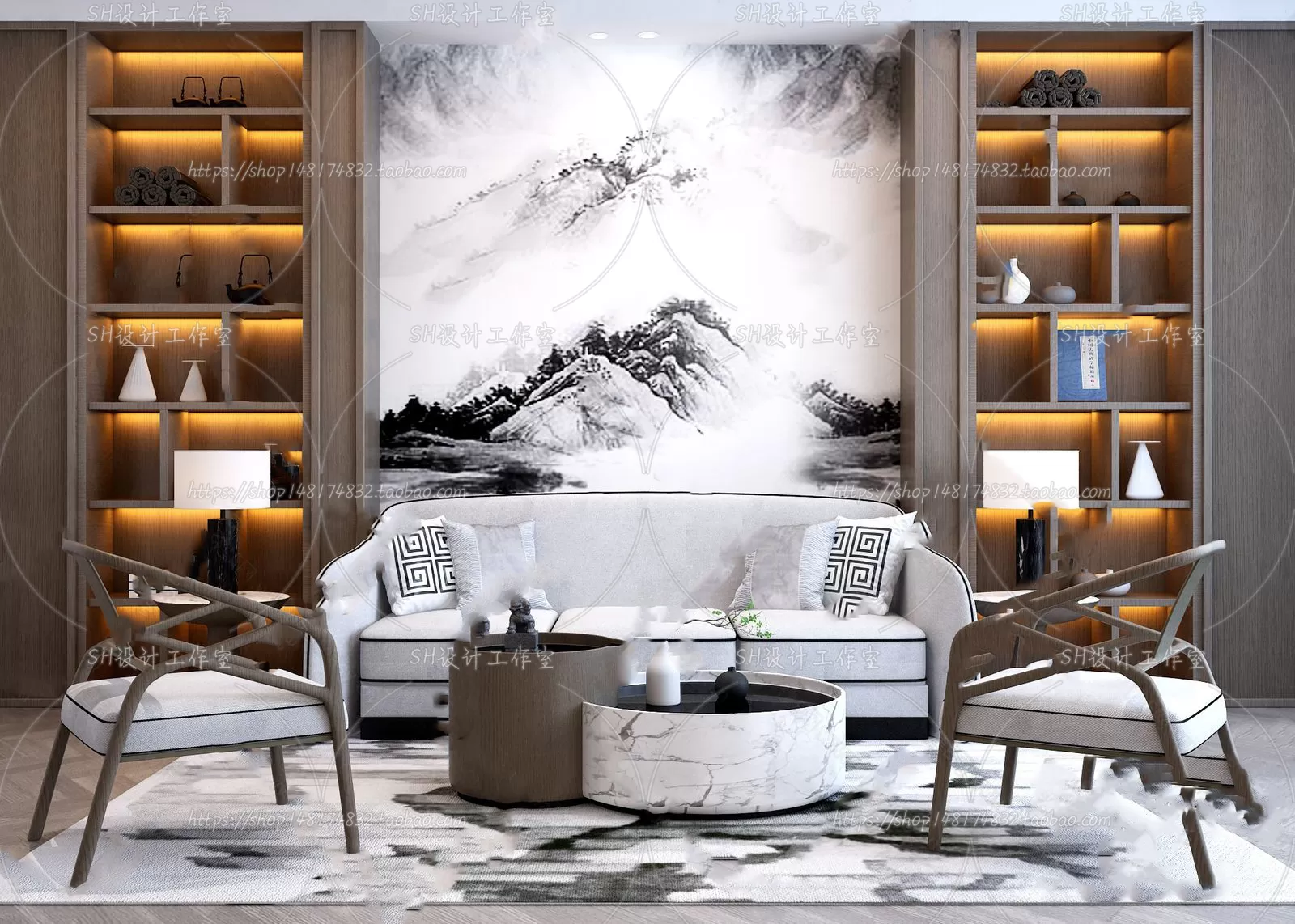 Modern Sofa – 3D Models – 0121