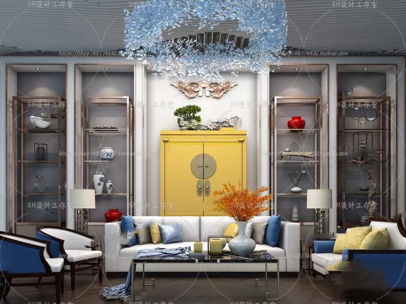 Modern Sofa – 3D Models – 0123