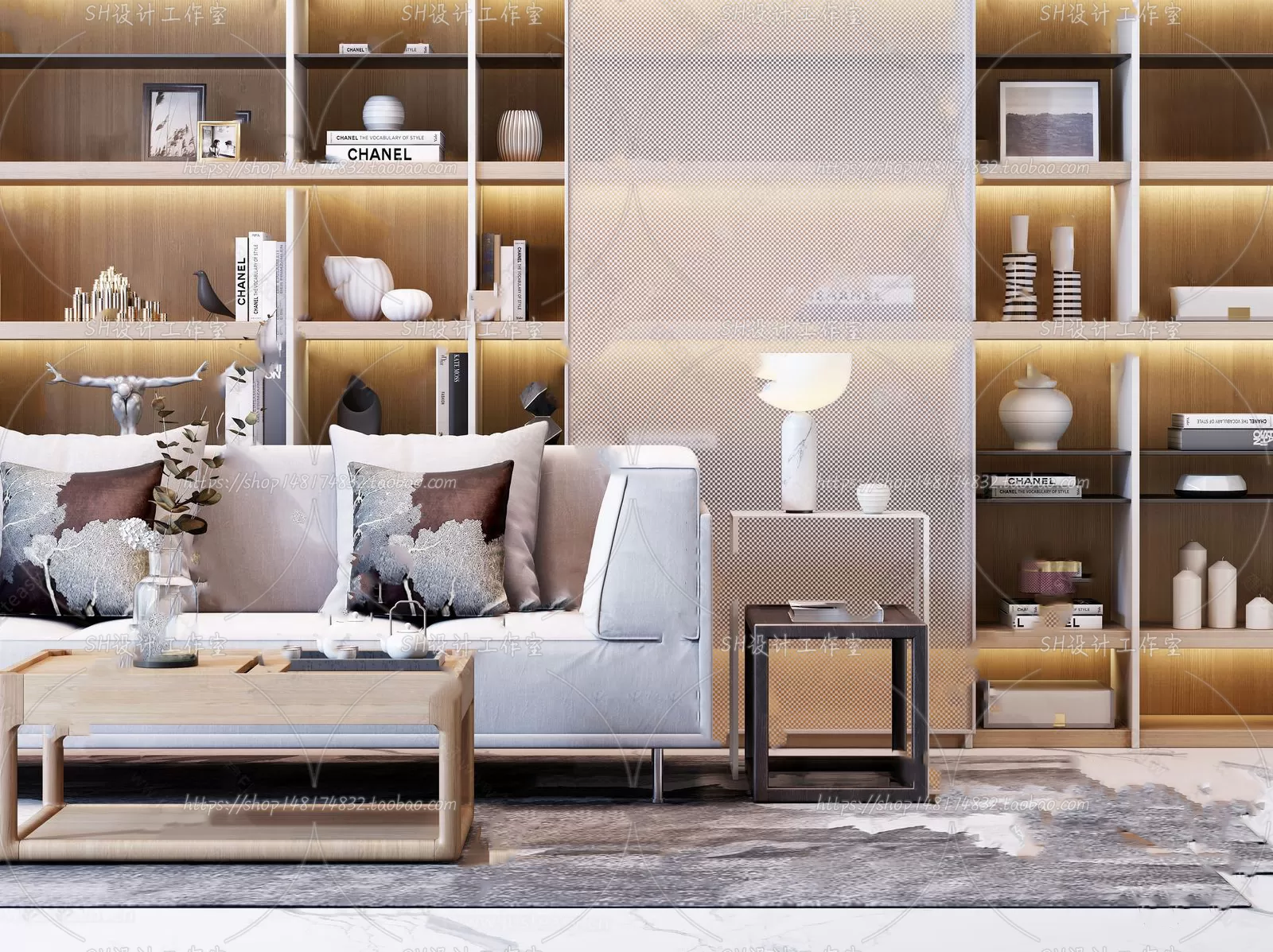 Modern Sofa – 3D Models – 0131