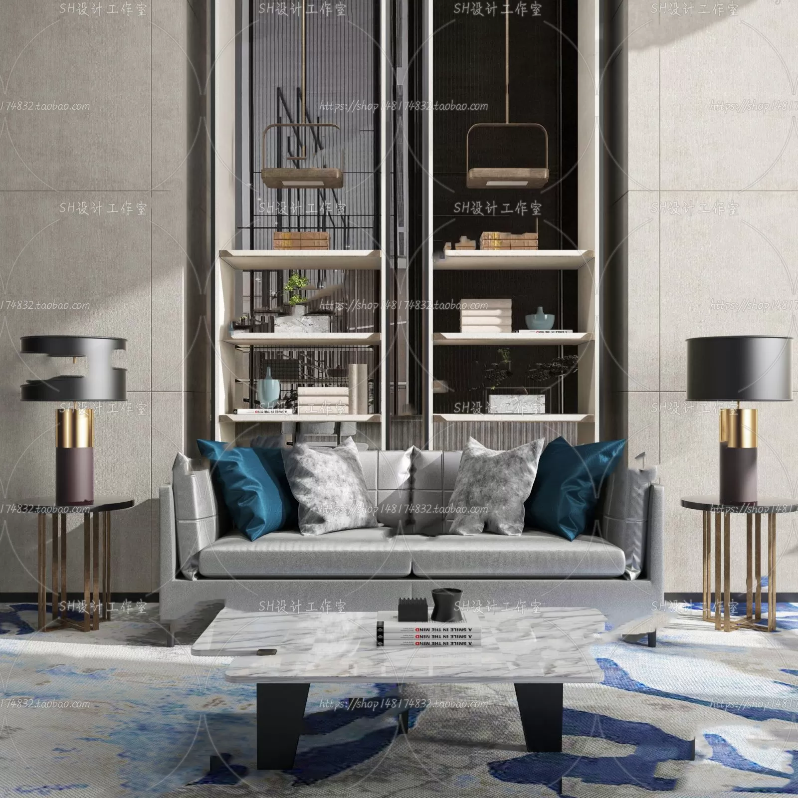 Modern Sofa – 3D Models – 0137