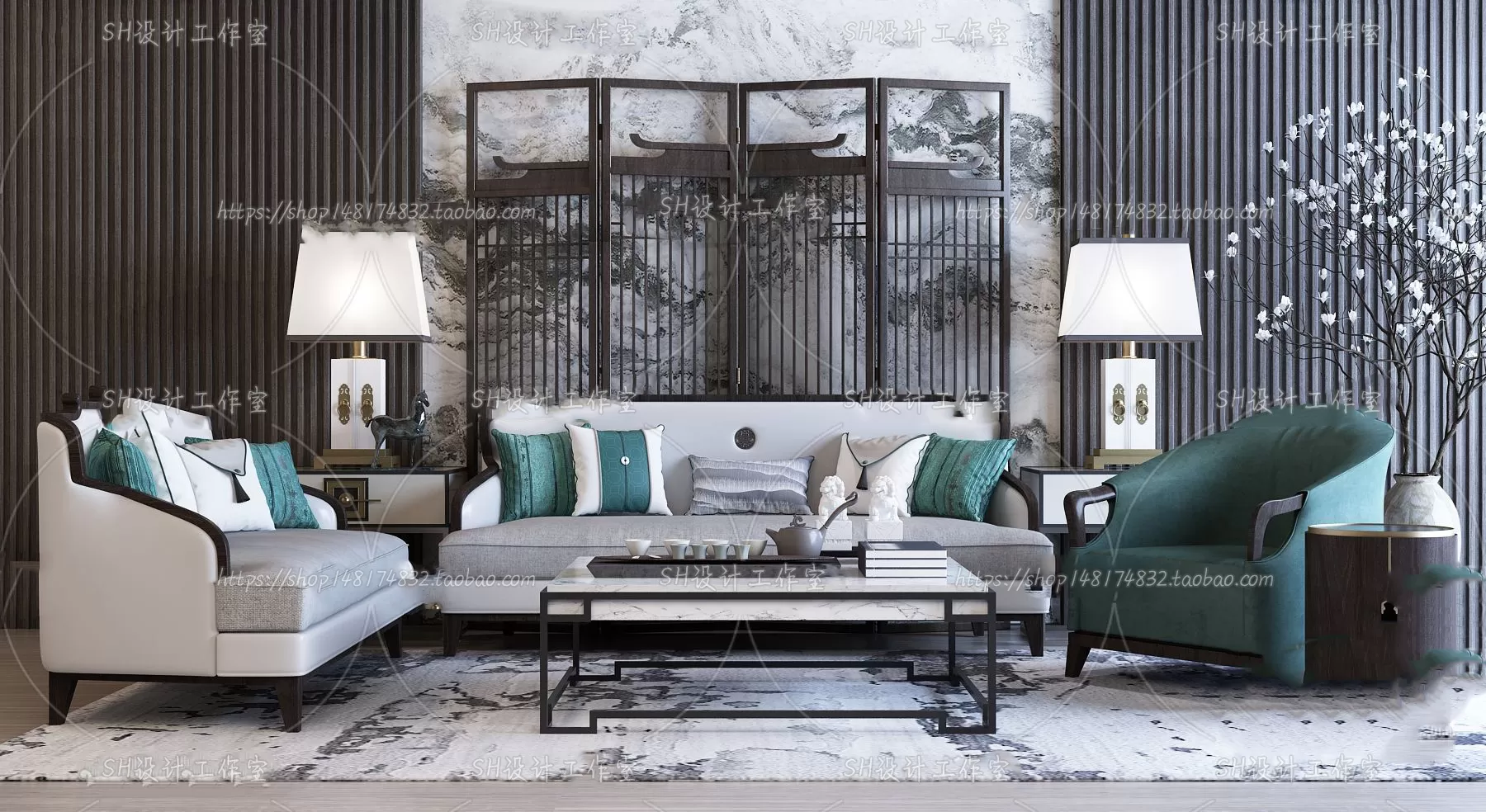 Modern Sofa – 3D Models – 0138