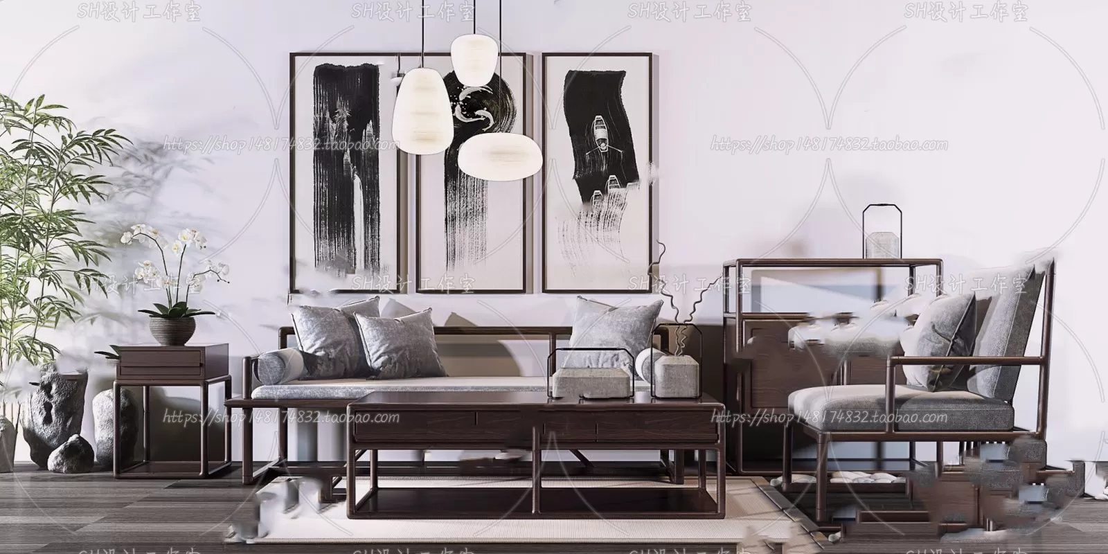 Modern Sofa – 3D Models – 0141