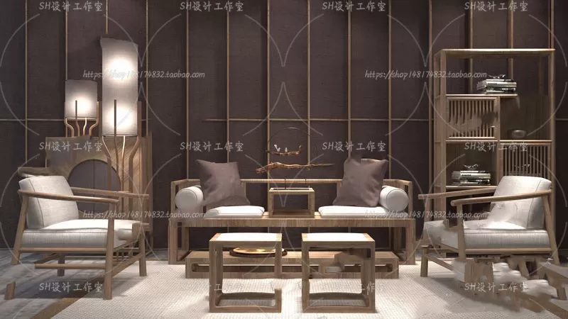 Modern Sofa – 3D Models – 0145