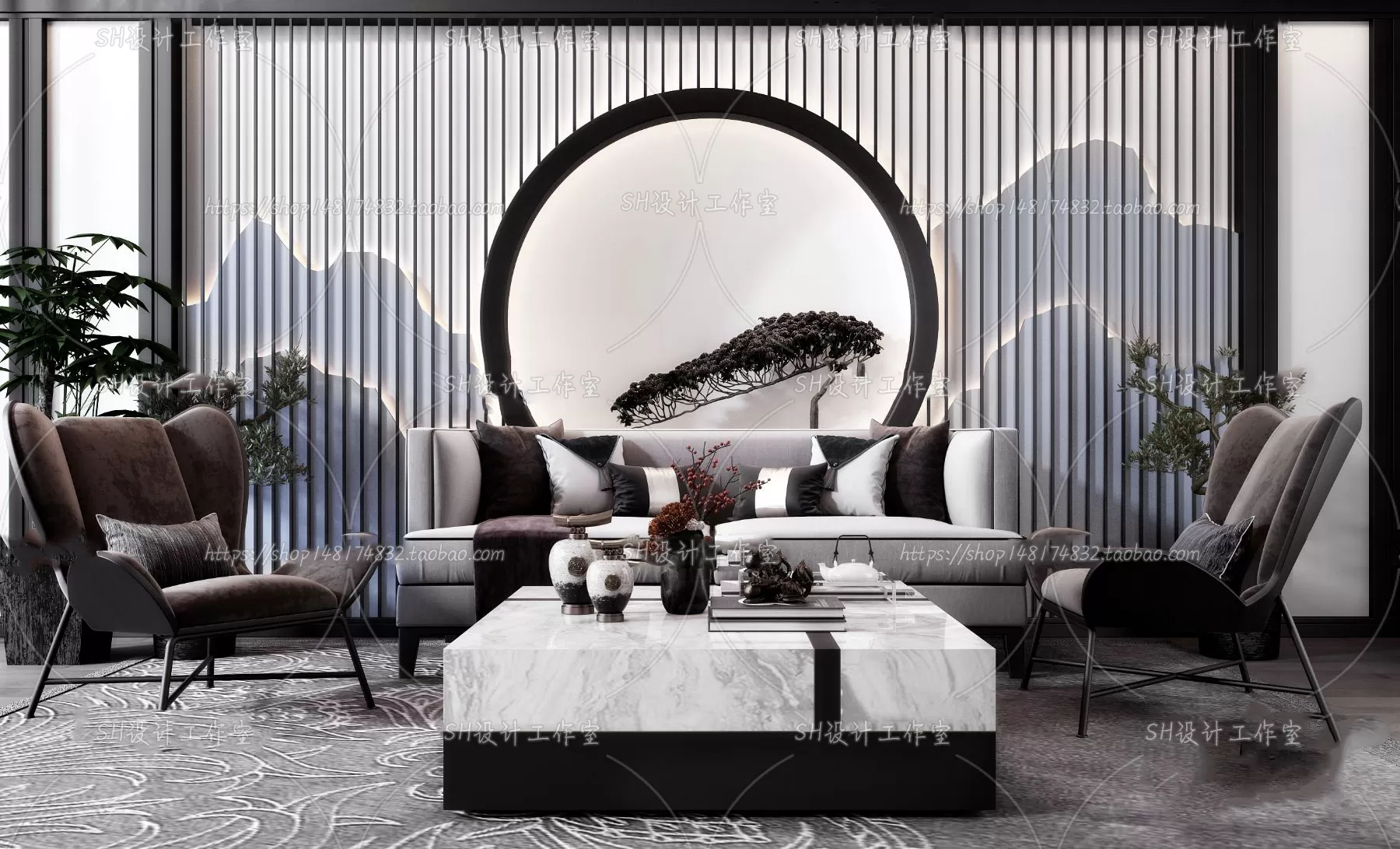 Modern Sofa – 3D Models – 0150