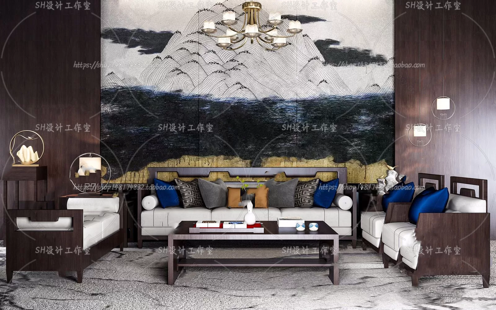 Modern Sofa – 3D Models – 0152