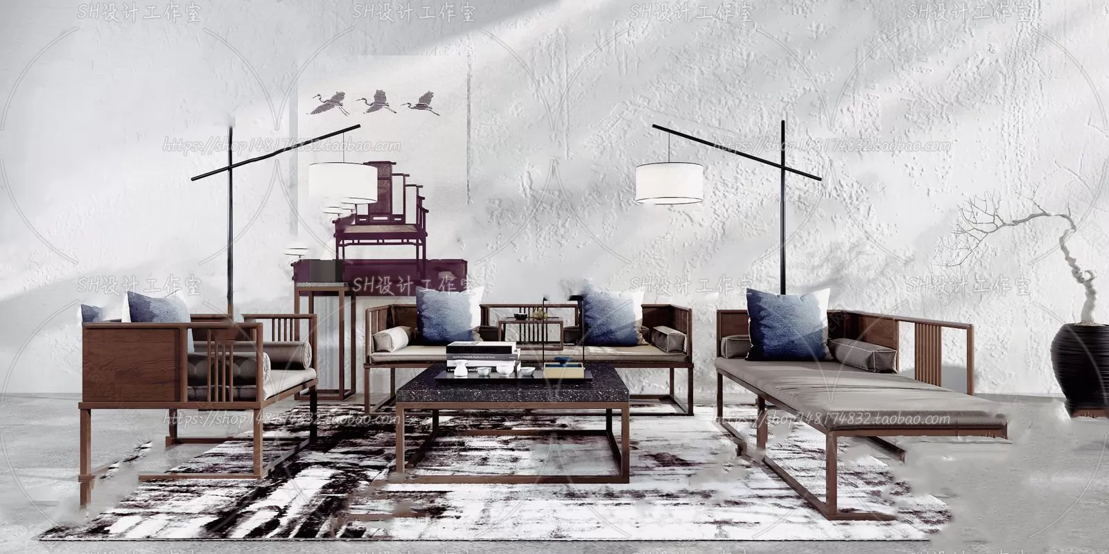 Modern Sofa – 3D Models – 0154