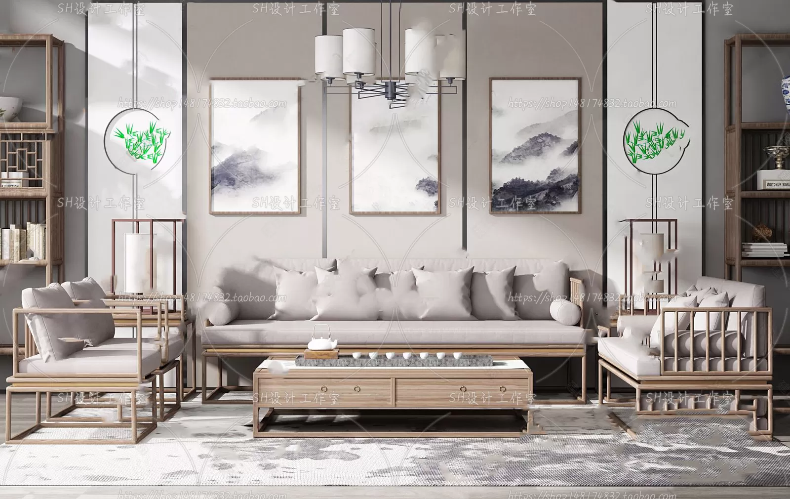 Modern Sofa – 3D Models – 0155