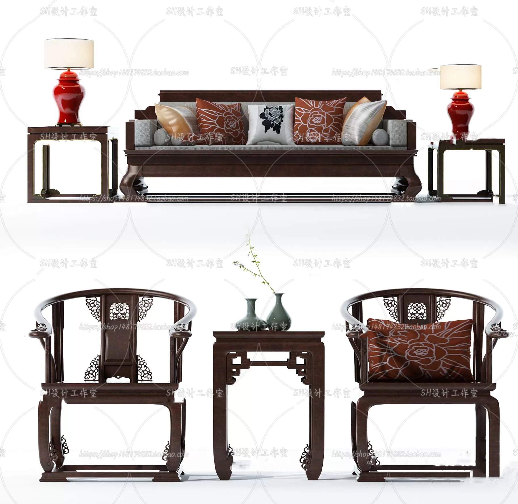 Modern Sofa – 3D Models – 0168