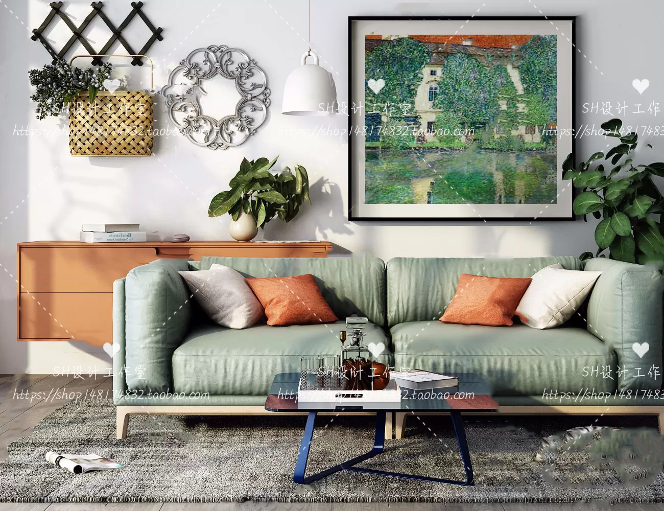 Modern Sofa – 3D Models – 0171