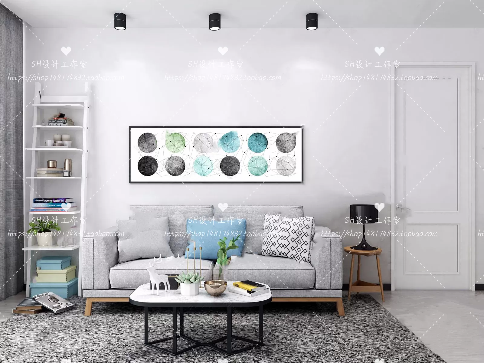 Modern Sofa – 3D Models – 0177