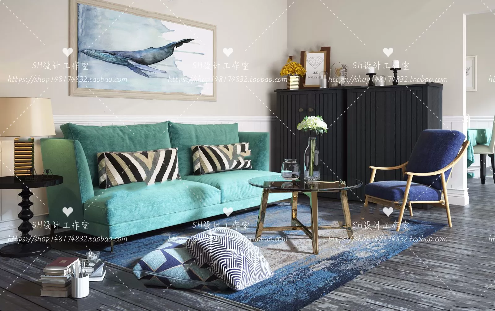 Modern Sofa – 3D Models – 0183