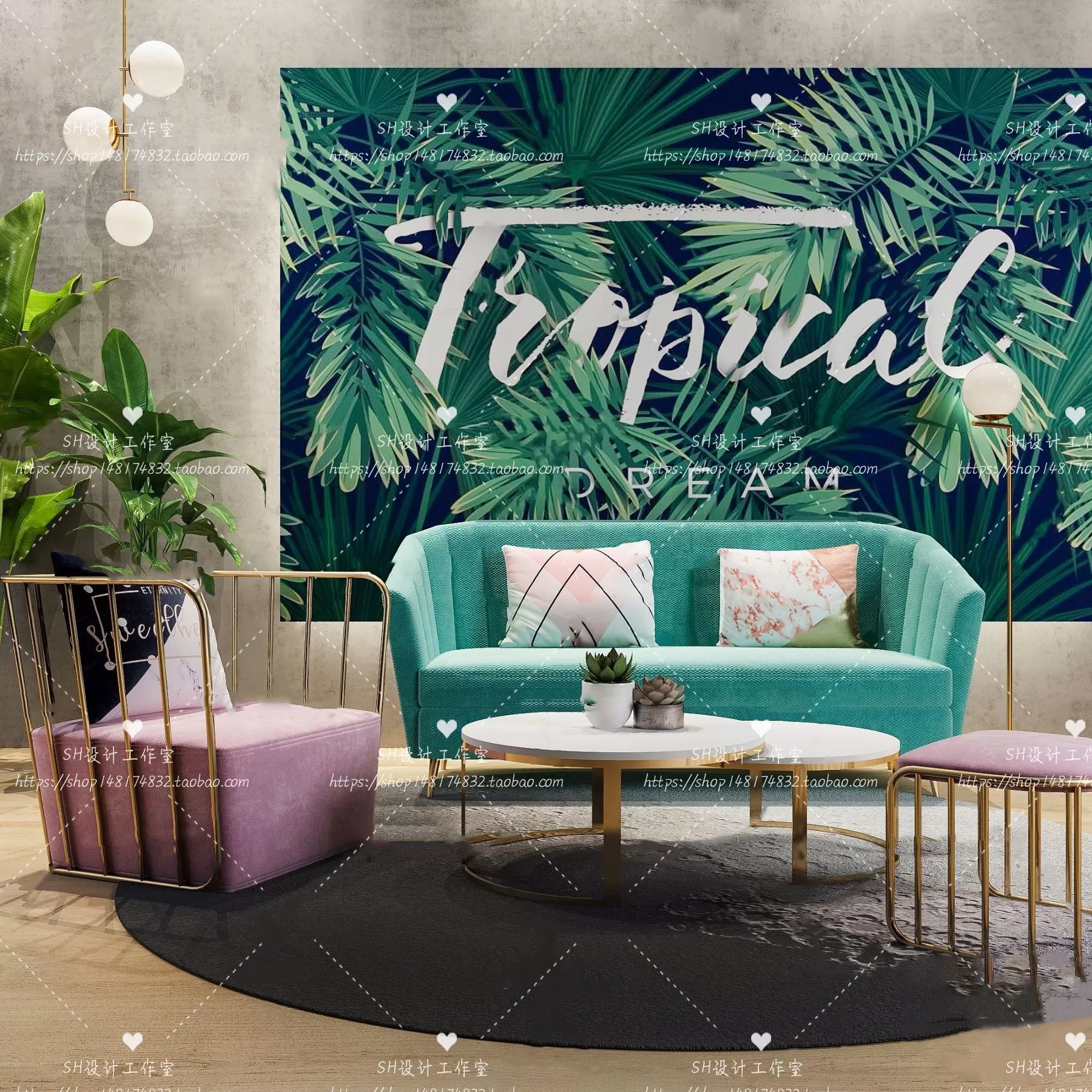 Modern Sofa – 3D Models – 0191