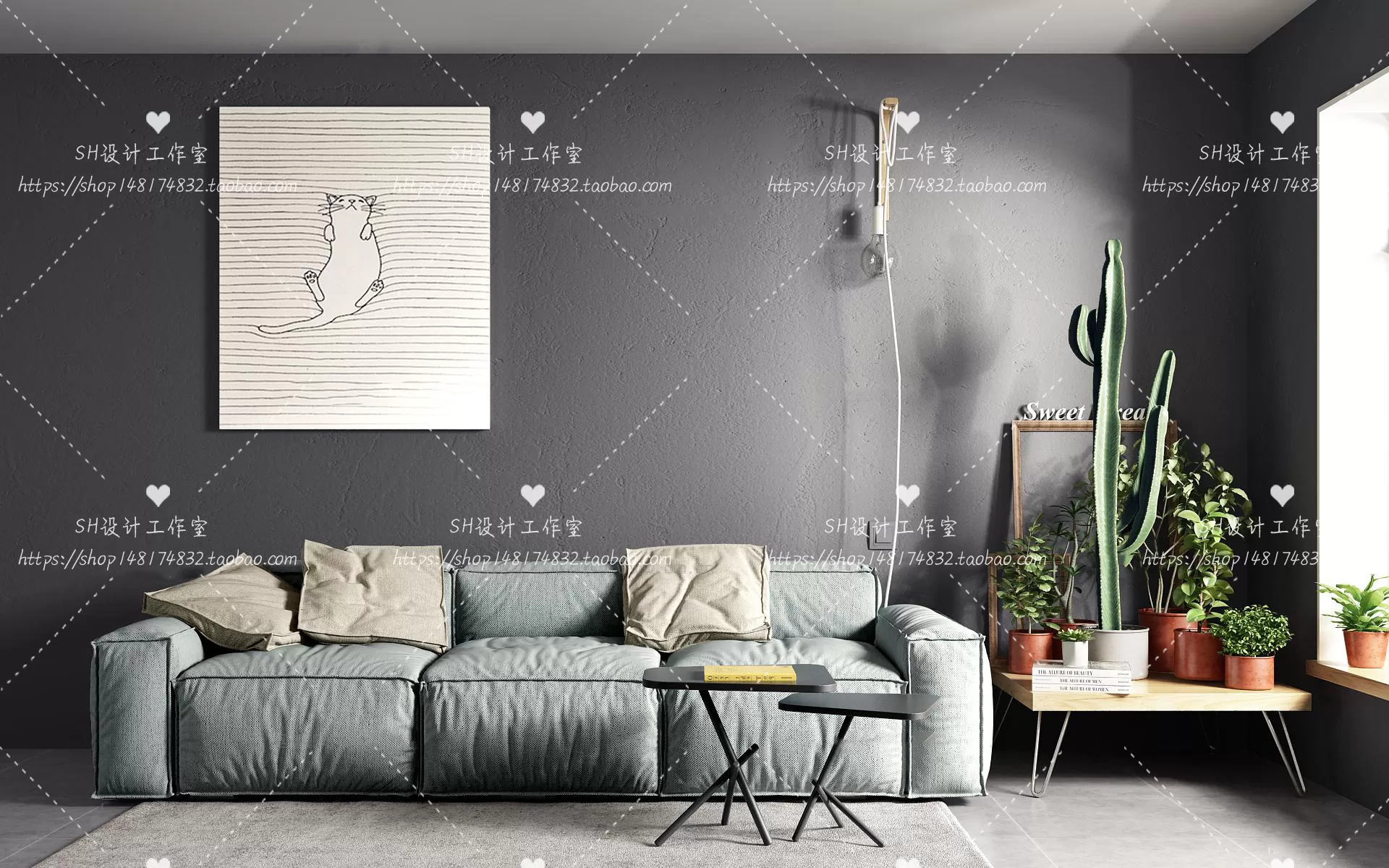 Modern Sofa – 3D Models – 0199