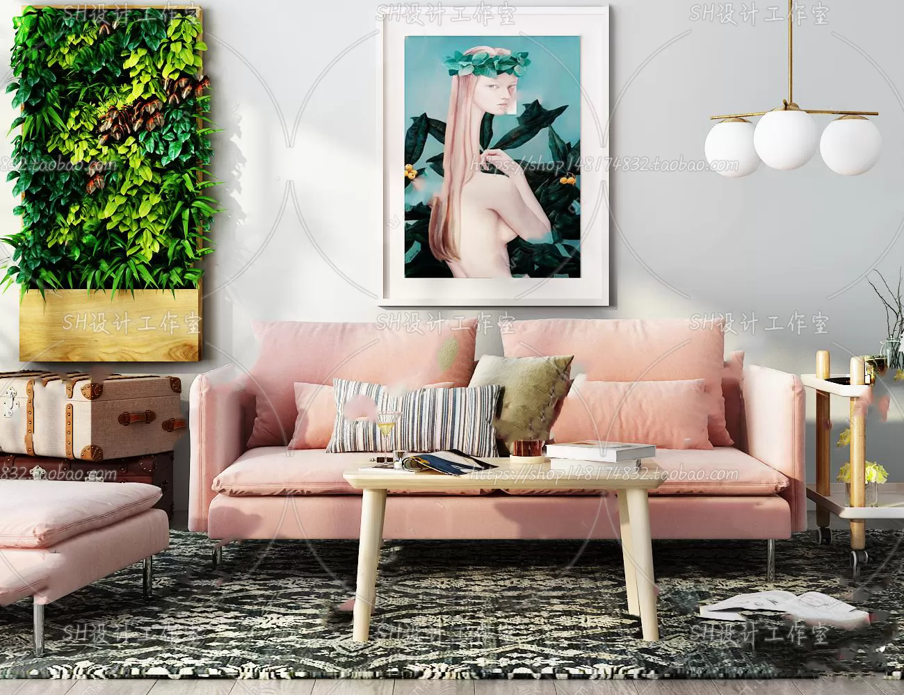 Modern Sofa – 3D Models – 0323