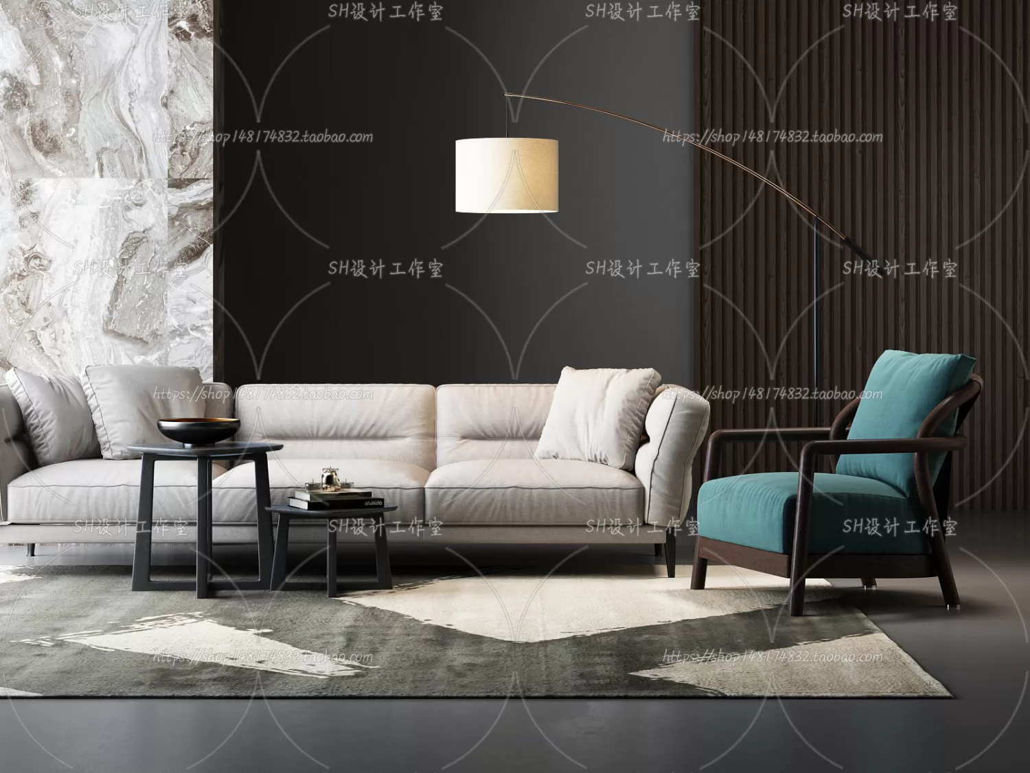 Modern Sofa – 3D Models – 0325