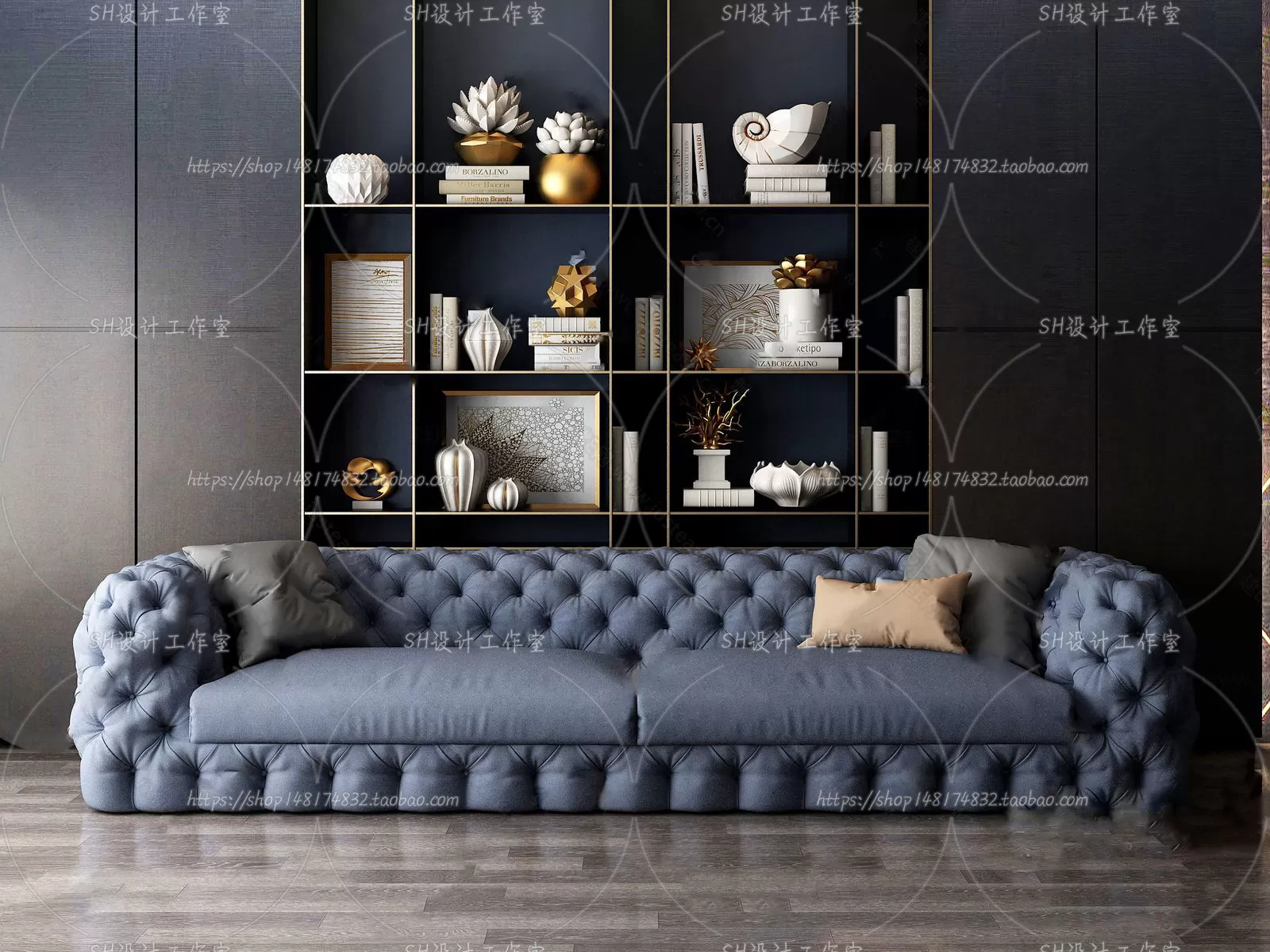 Modern Sofa – 3D Models – 0331