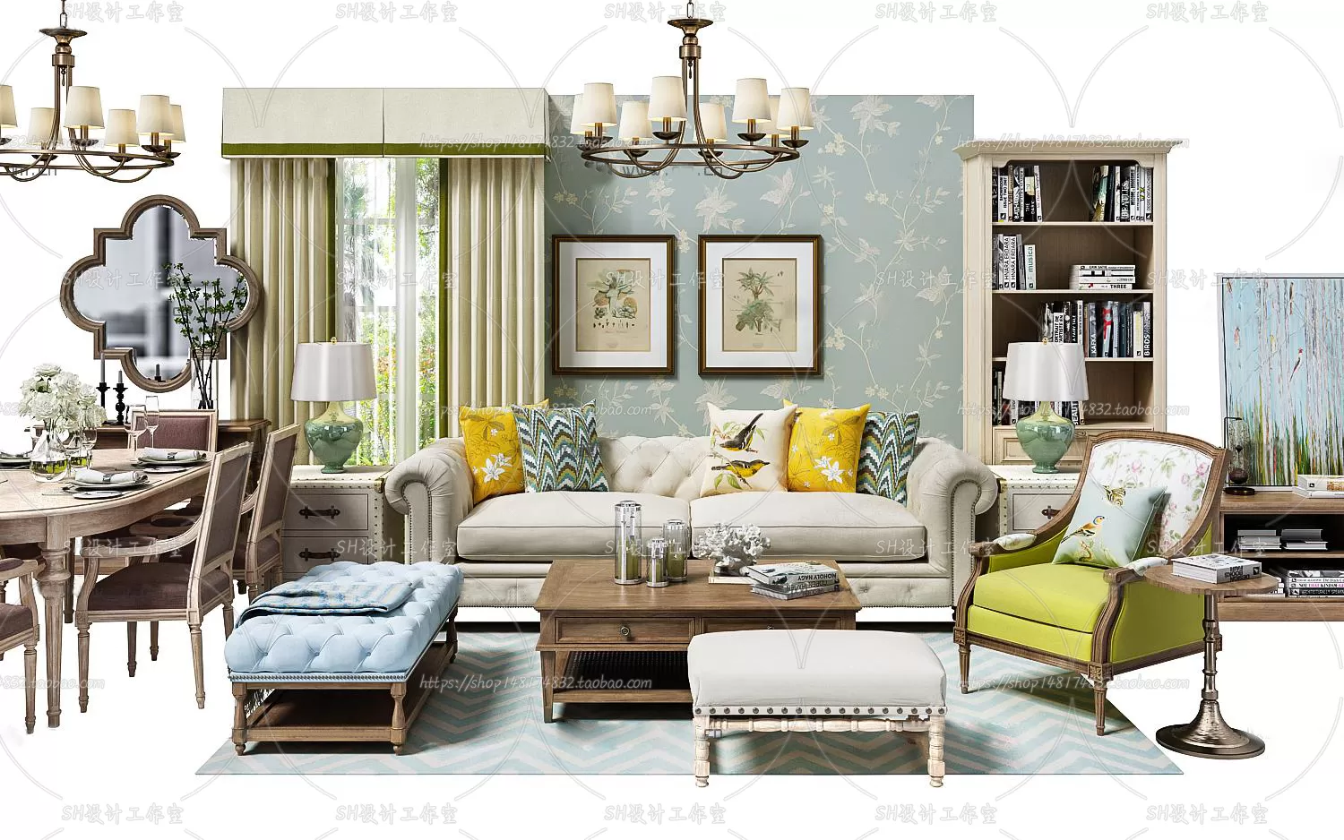 Modern Sofa – 3D Models – 0362