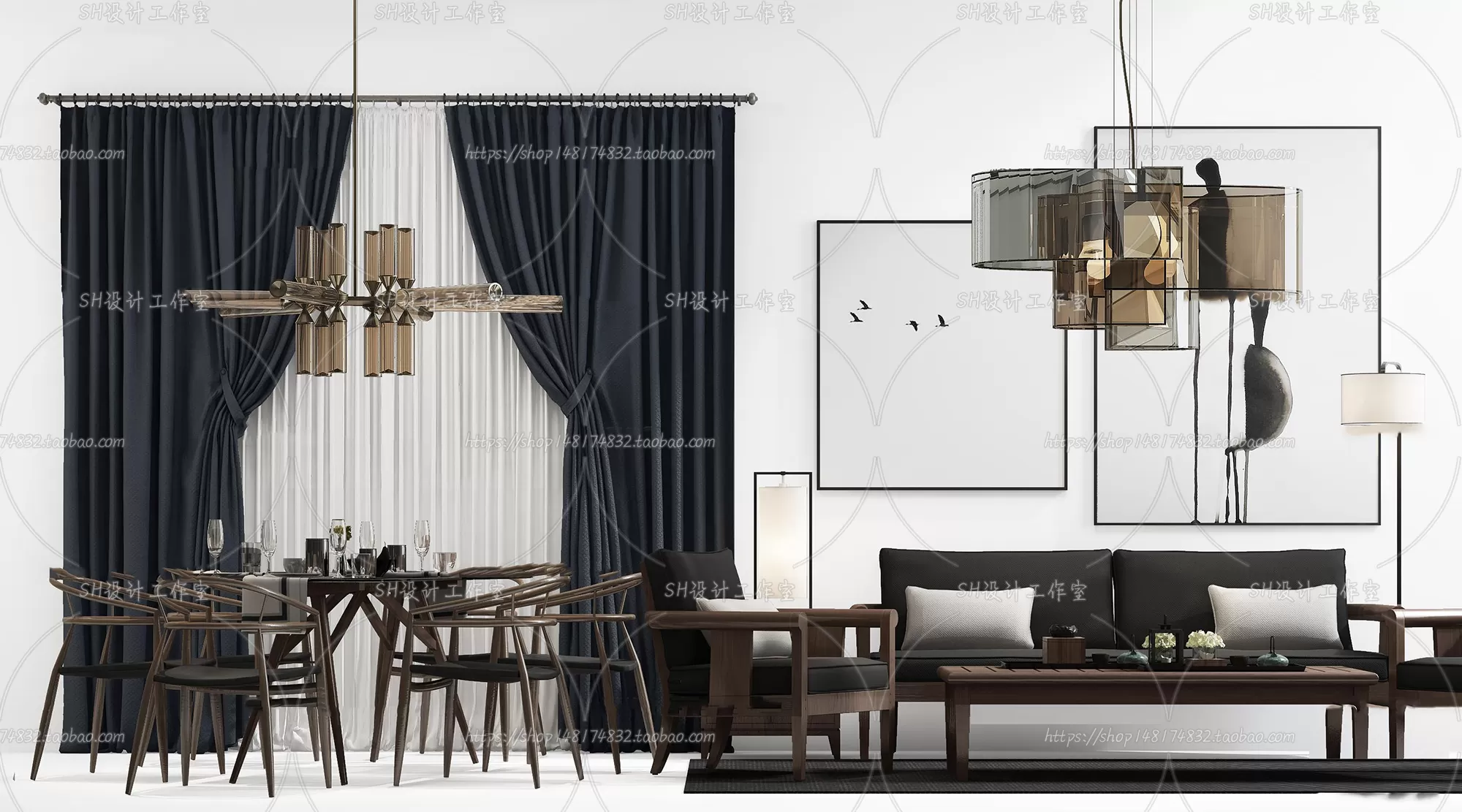 Modern Sofa – 3D Models – 0369