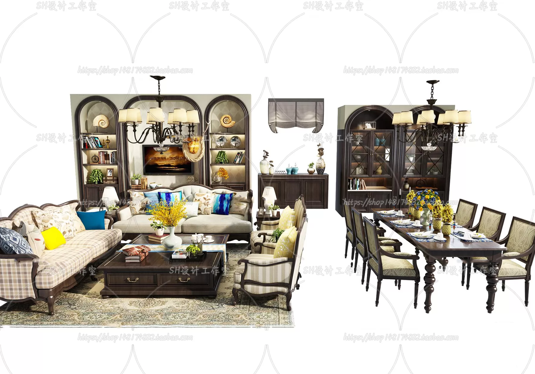 Modern Sofa – 3D Models – 0396