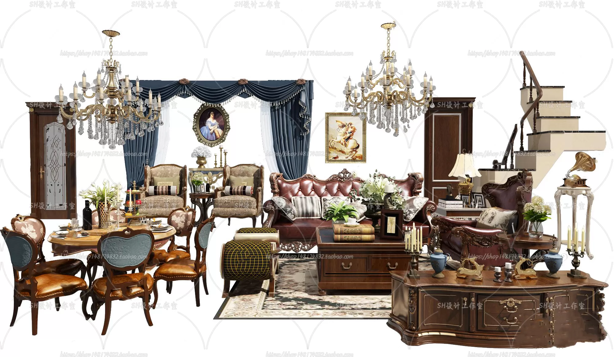 Modern Sofa – 3D Models – 0406