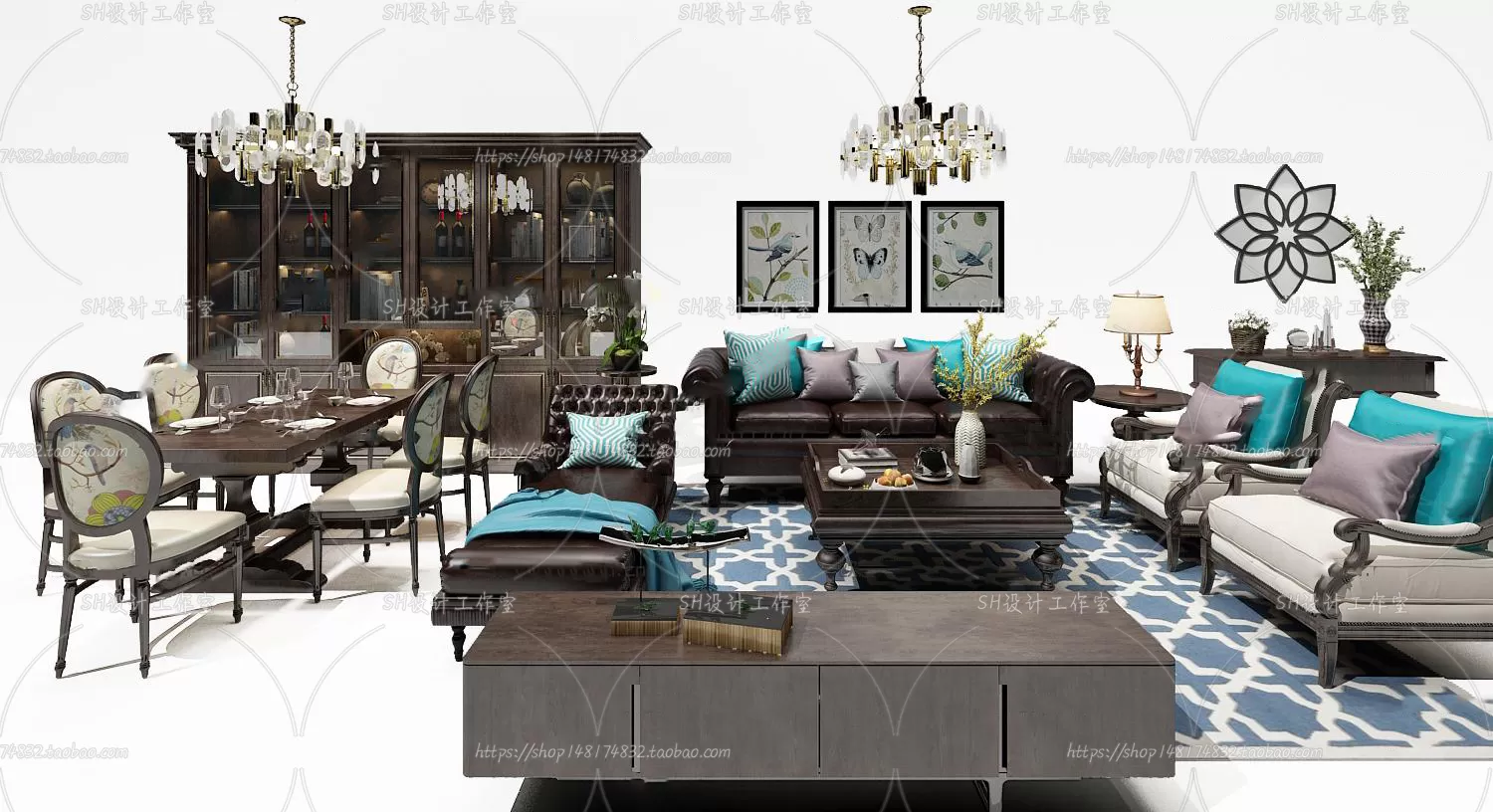 Modern Sofa – 3D Models – 0430