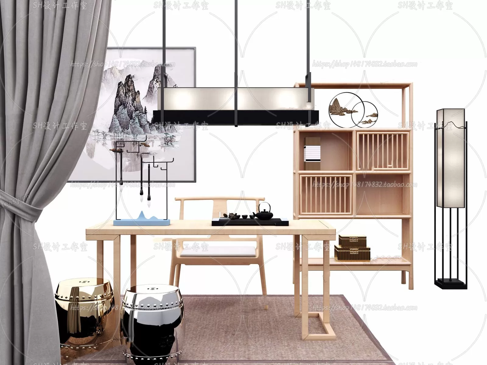 Modern Sofa – 3D Models – 0464