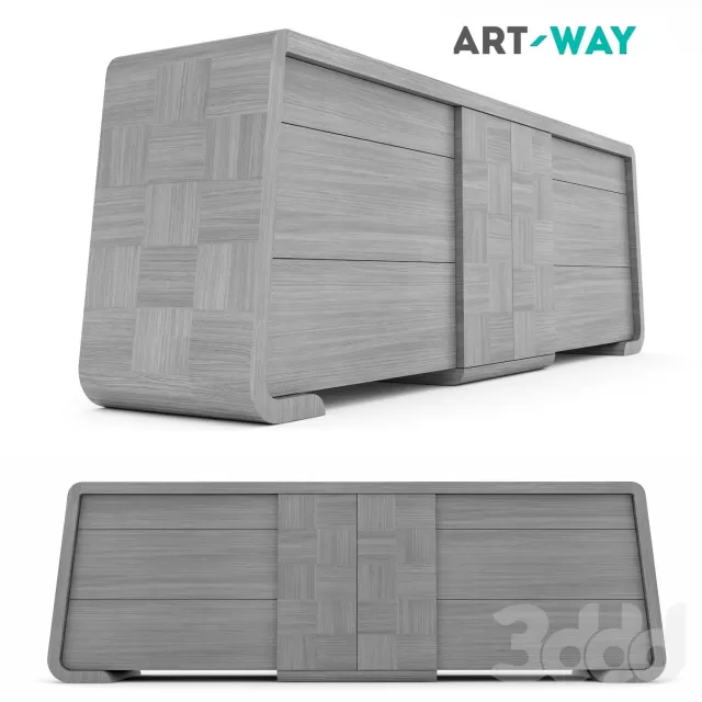 Art Way – Комод Chess Oak Gray – 206373