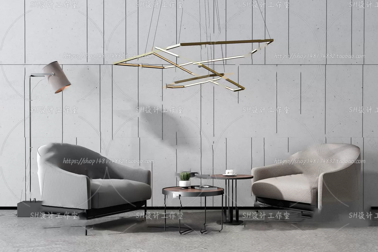 Single Sofa – 3D Models – 0528